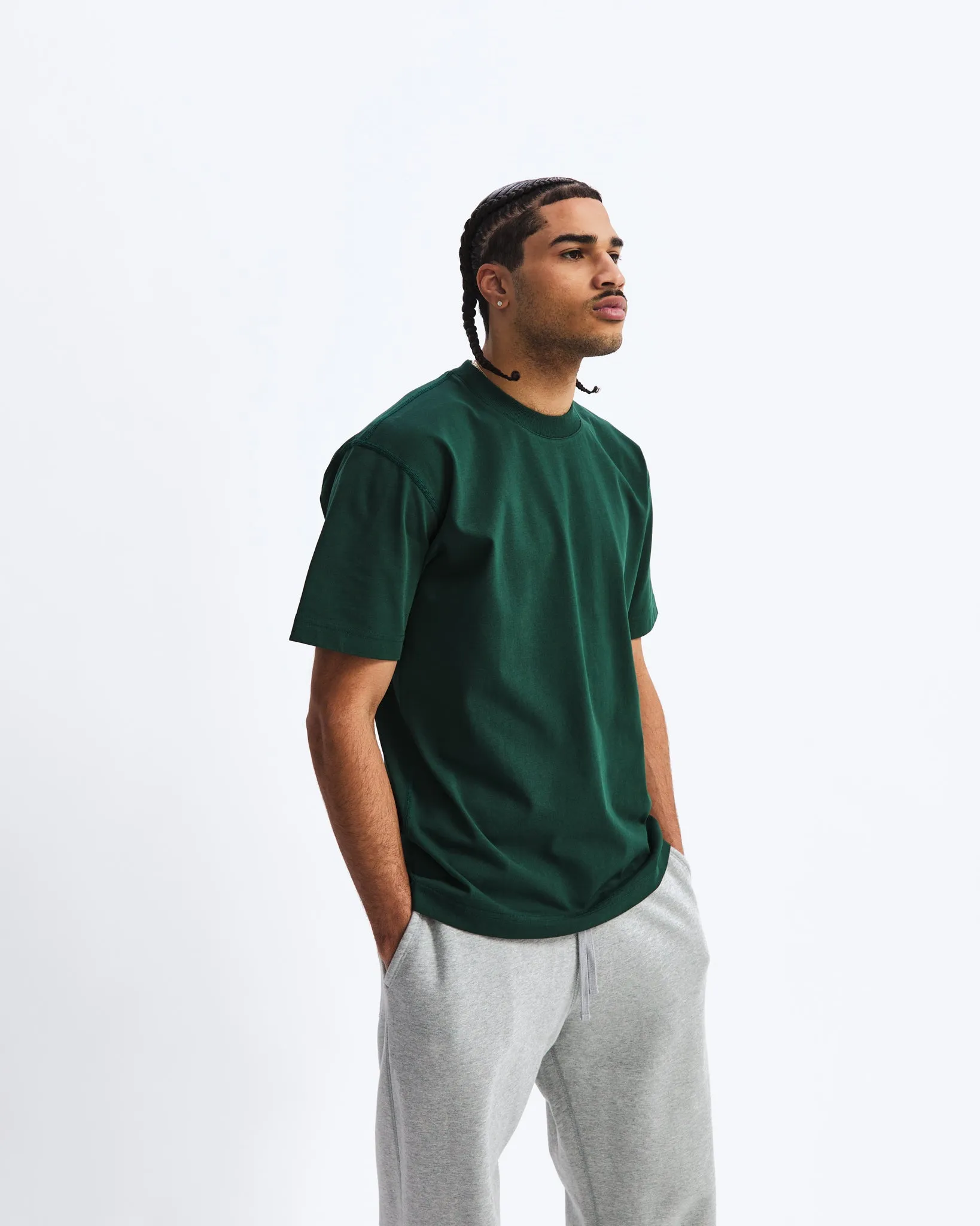 Midweight Jersey Classic T-Shirt sold by Reigning Champ product image thumbnail 2