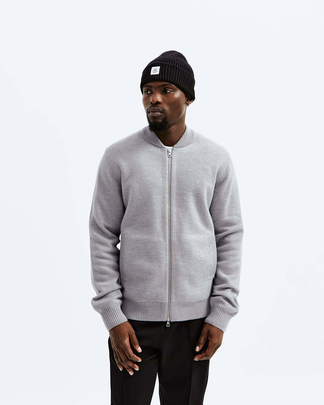 Boiled Wool Bobby Track Jacket sold by Reigning Champ product image thumbnail 2