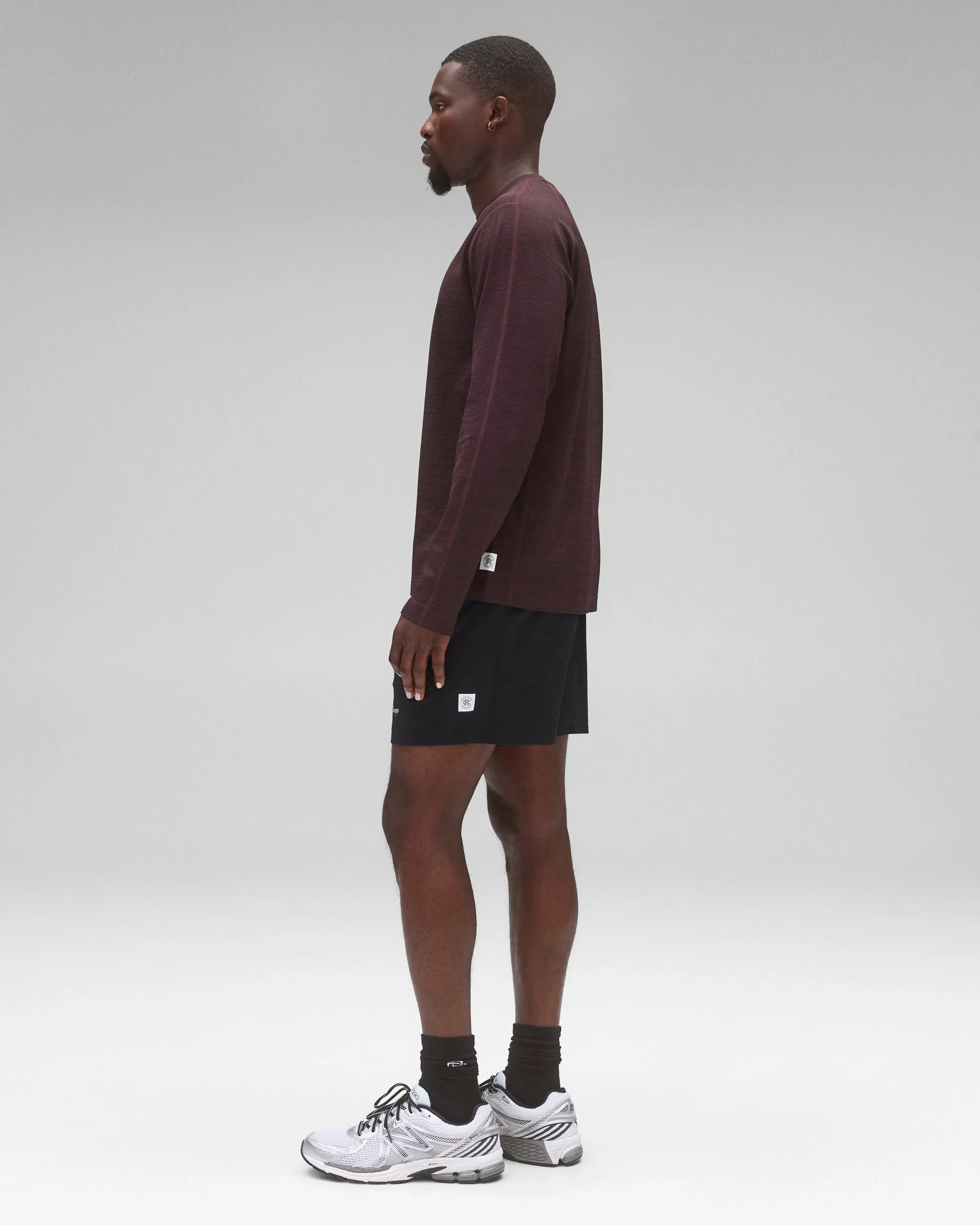 Solotex Mesh Tiebreak Standard Long Sleeve sold by Reigning Champ product image thumbnail 4