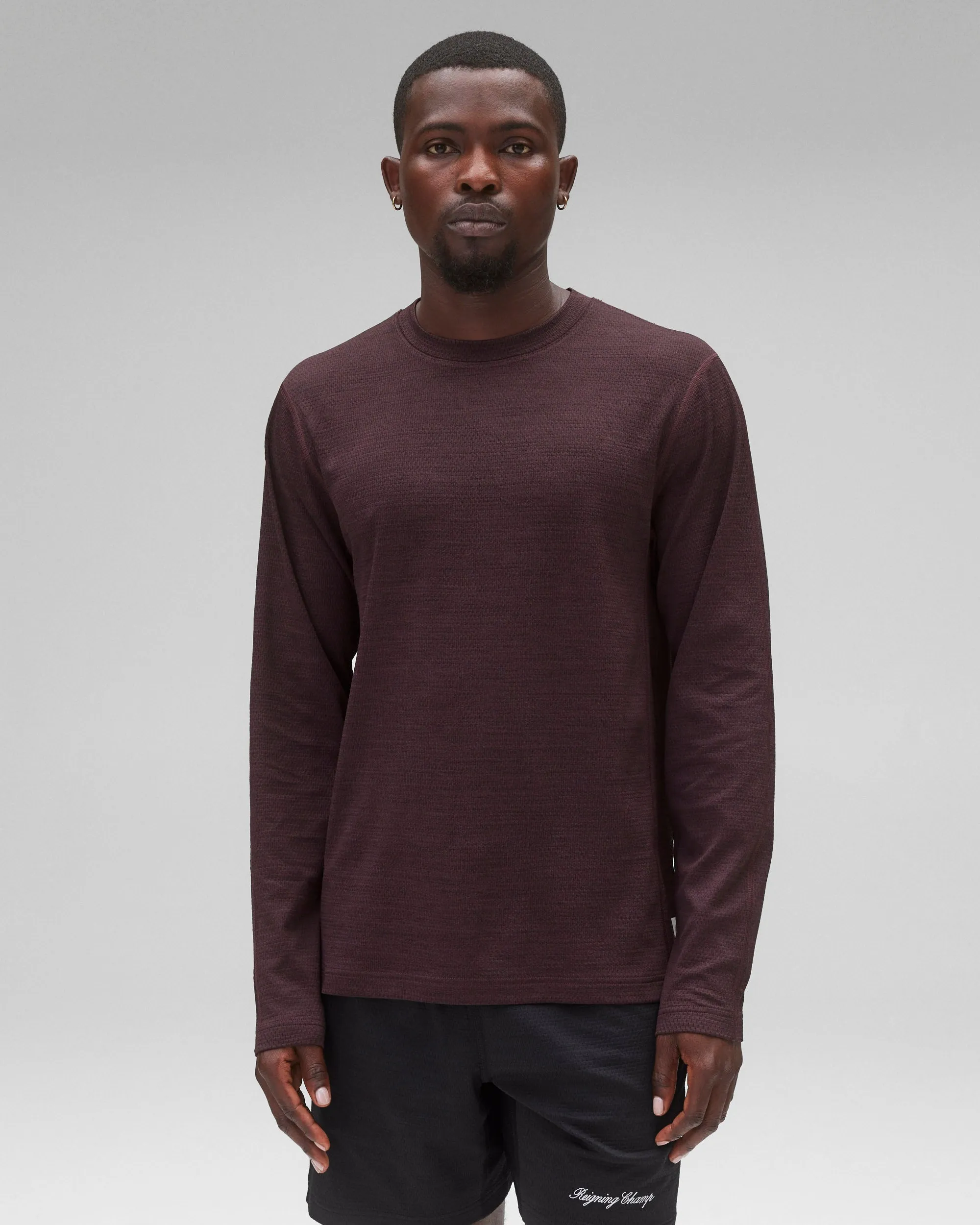 Solotex Mesh Tiebreak Standard Long Sleeve sold by Reigning Champ product image thumbnail 2