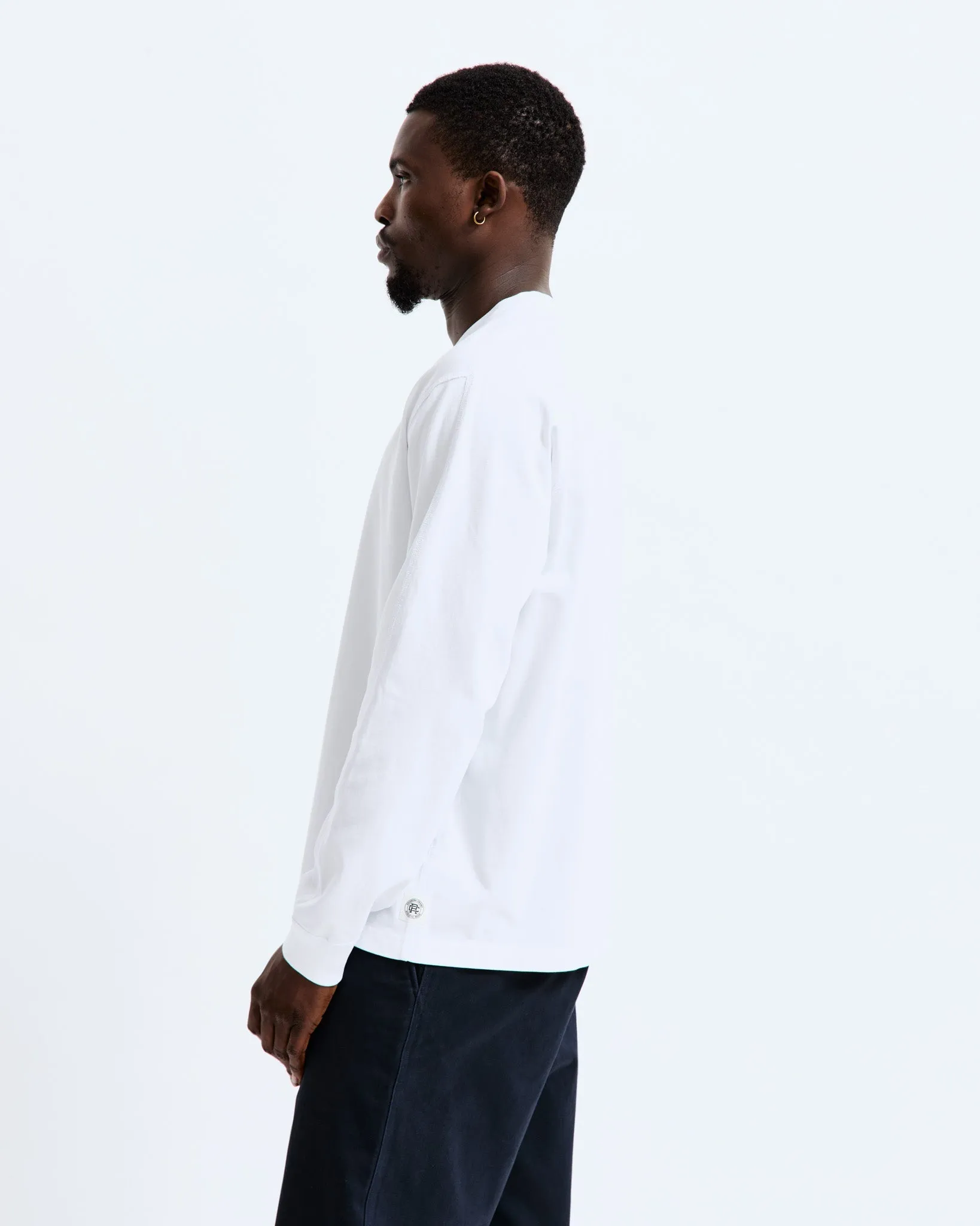 Midweight Jersey Standard Long Sleeve sold by Reigning Champ product image thumbnail 3