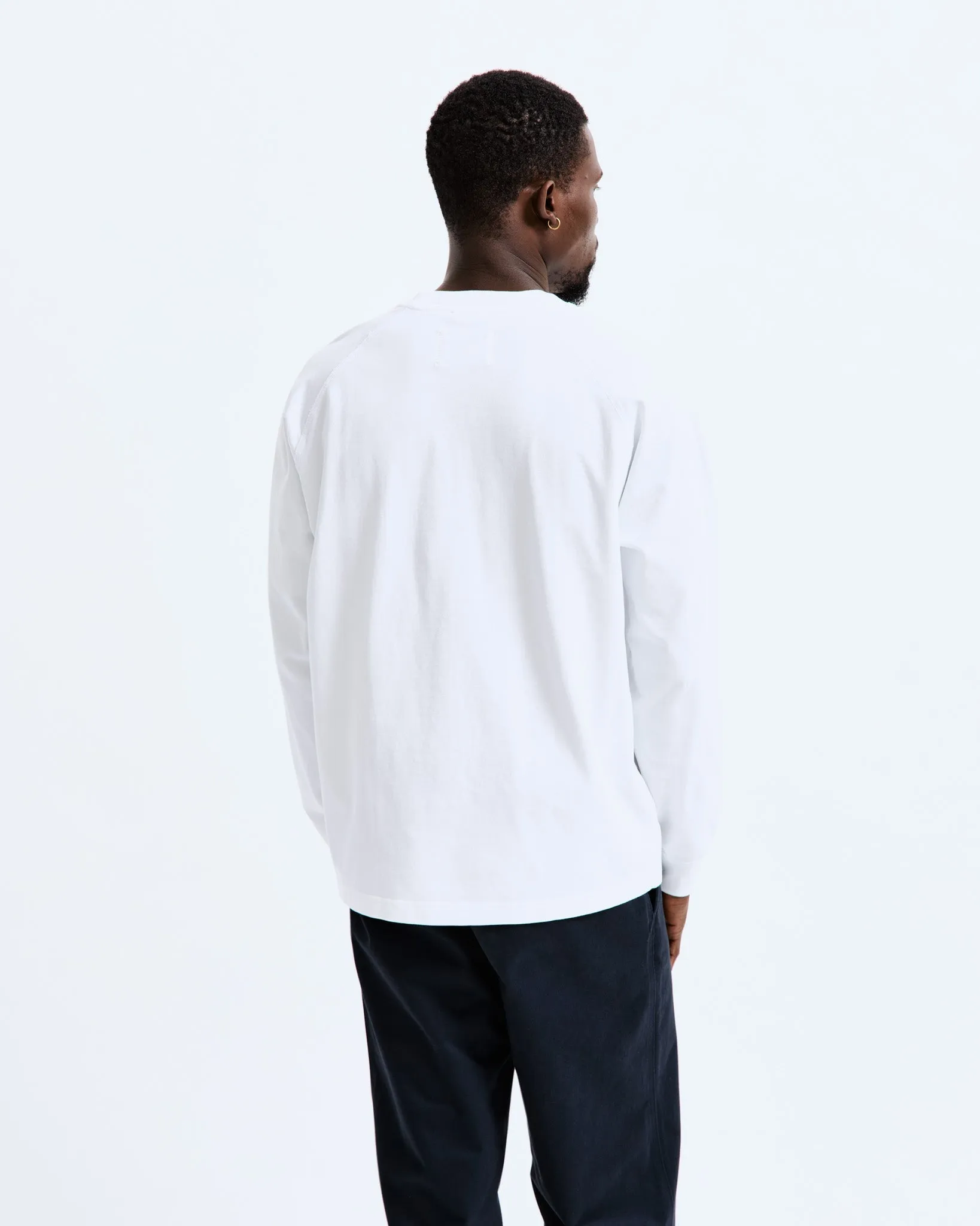 Midweight Jersey Standard Long Sleeve sold by Reigning Champ product image thumbnail 4