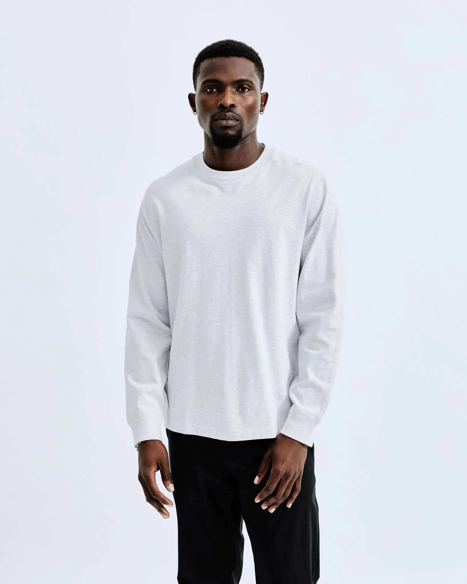 Midweight Jersey Standard Long Sleeve sold by Reigning Champ product image thumbnail 2
