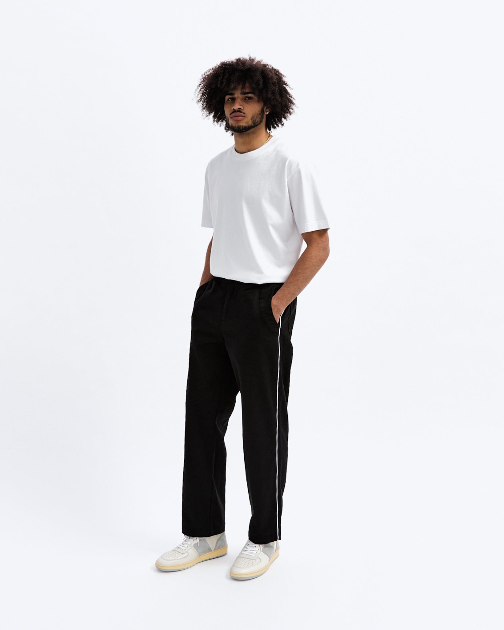 Piped Twill Rugby Pant sold by Reigning Champ product image thumbnail 2