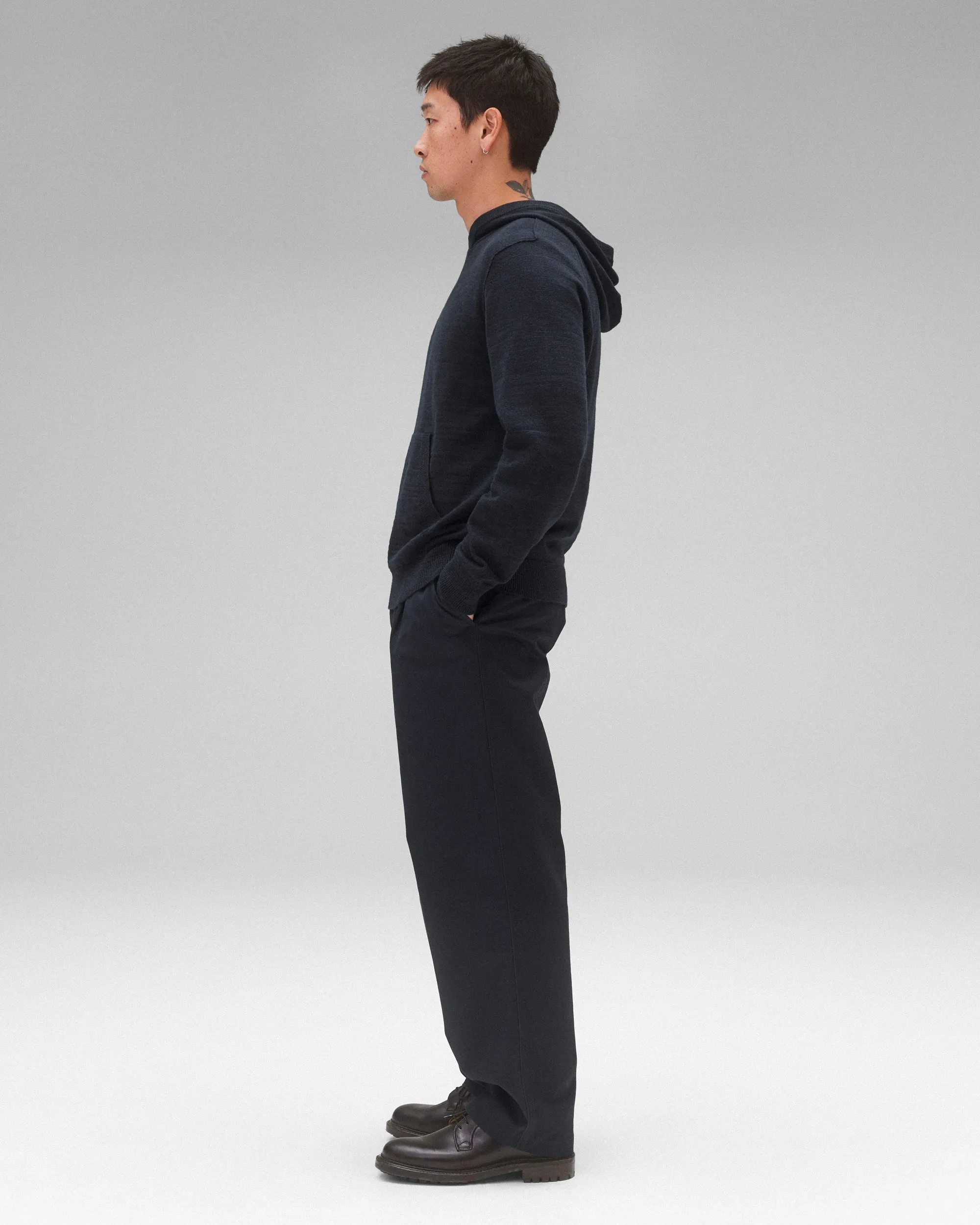 Cotton Slub Laurel Hoodie sold by Reigning Champ product image thumbnail 4