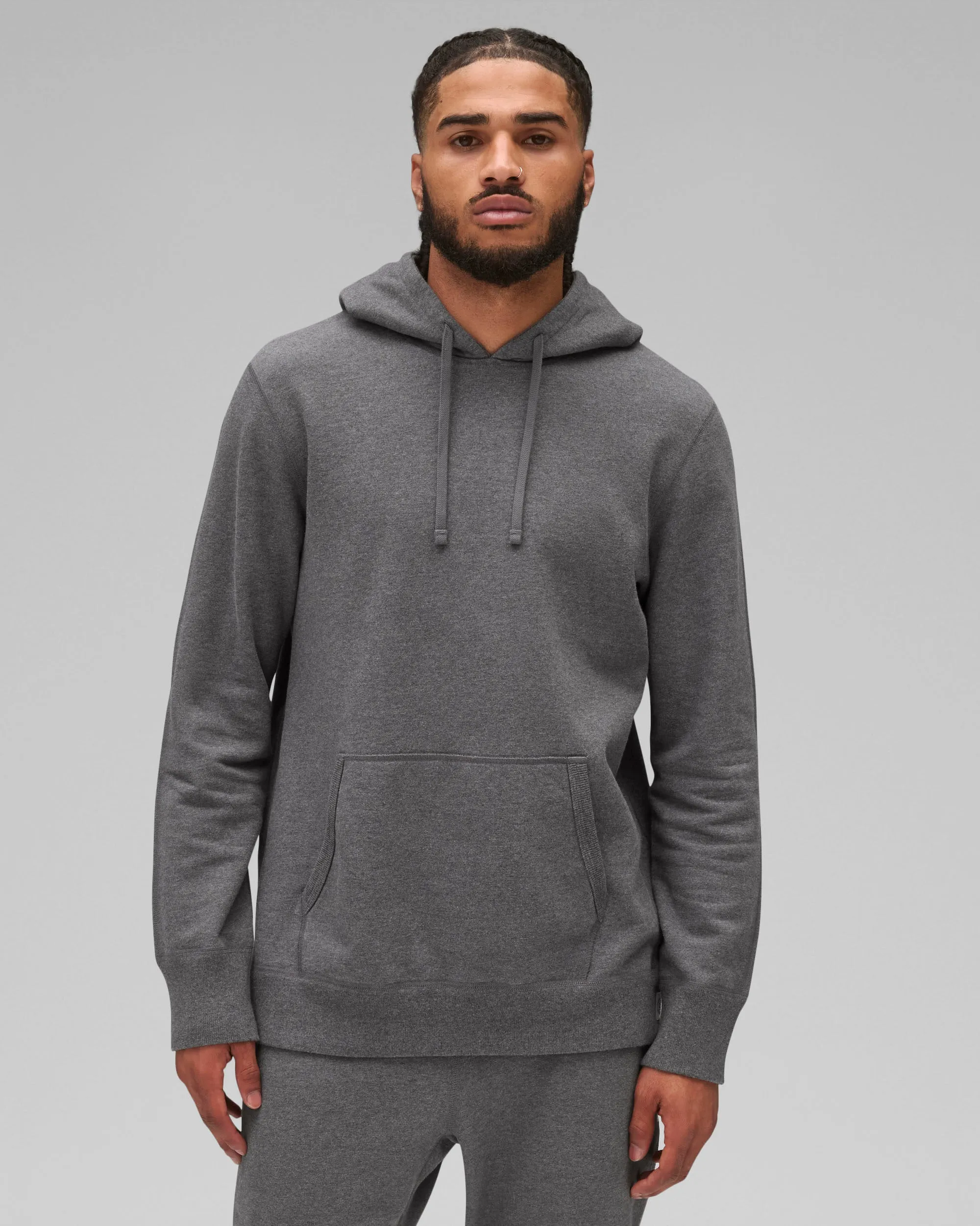 Midweight Terry Slim Pullover Hoodie sold by Reigning Champ product image thumbnail 2