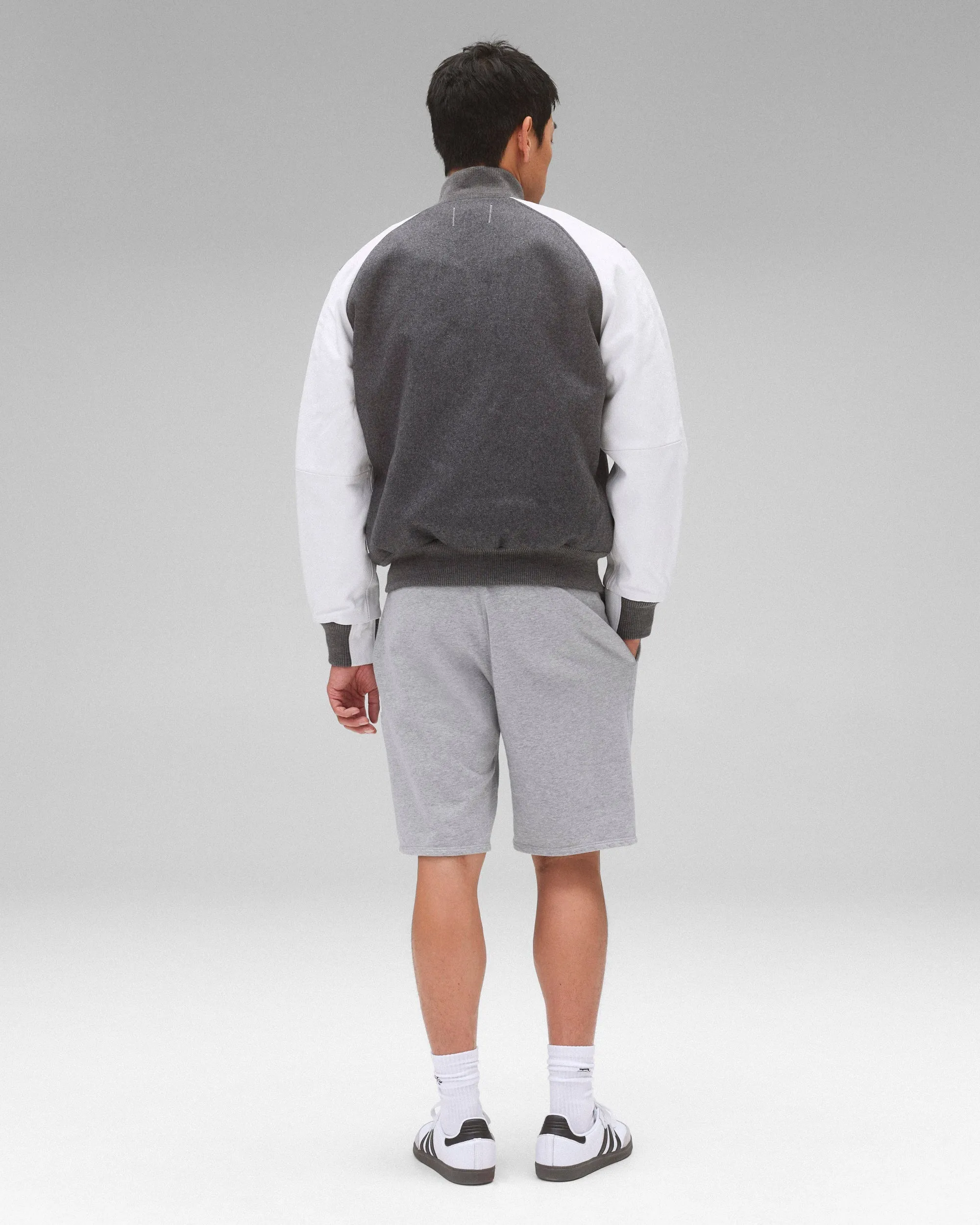 Melton Wool Varsity Jacket sold by Reigning Champ product image thumbnail 5