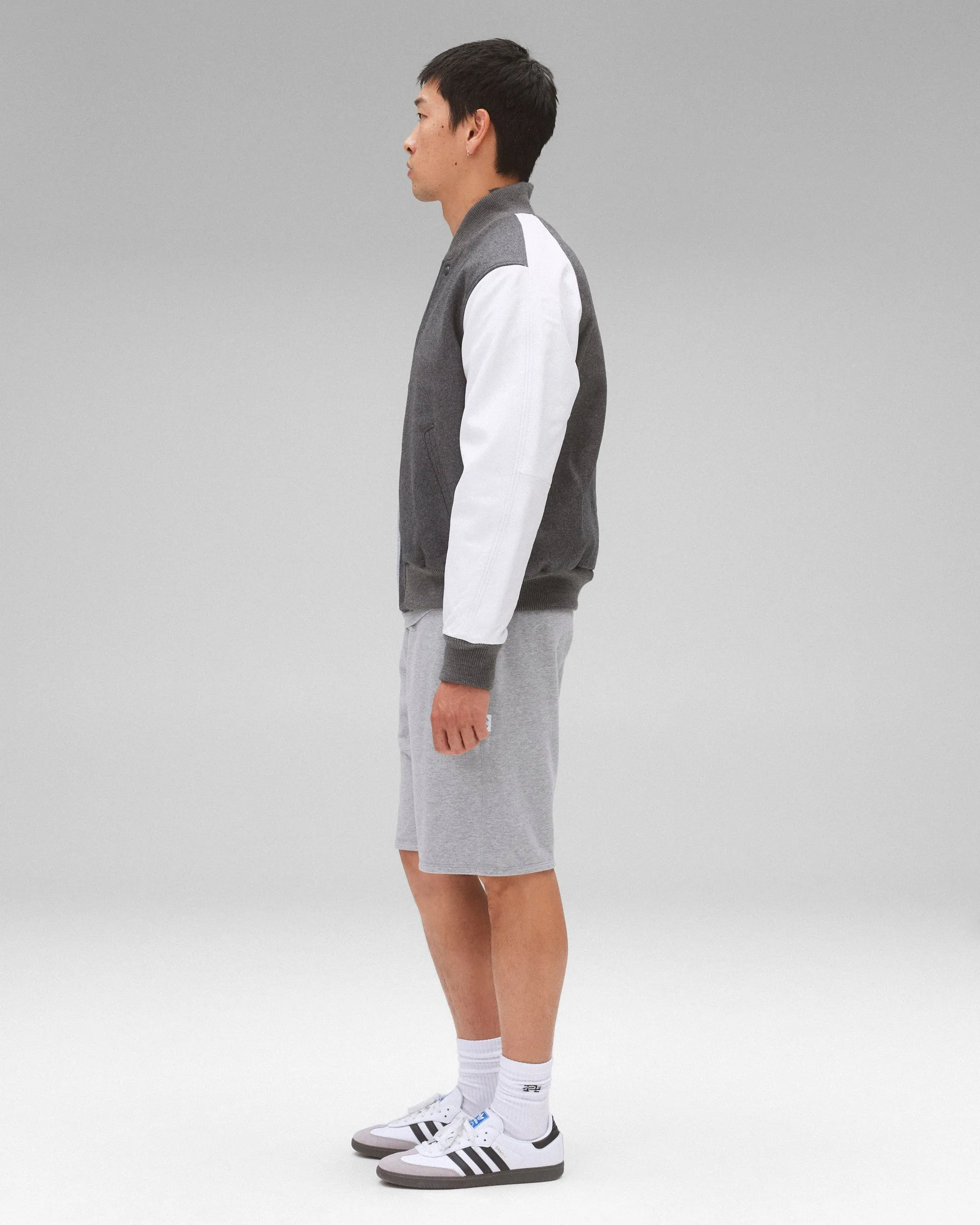 Melton Wool Varsity Jacket sold by Reigning Champ product image thumbnail 4