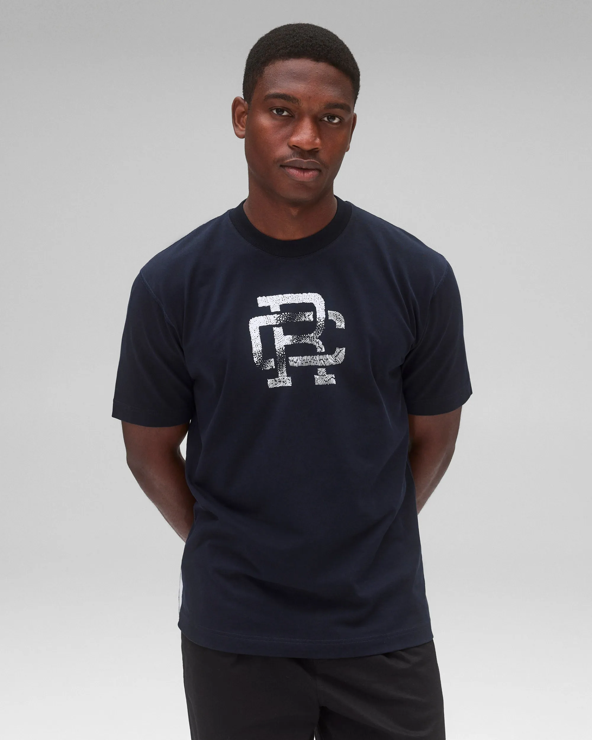 【Reigning Champ】Midweight Jersey RC Imprint 半袖Ｔシャツ Midweight Jersey OG T-Shirt | Reigning Champ | Reigning Champ US