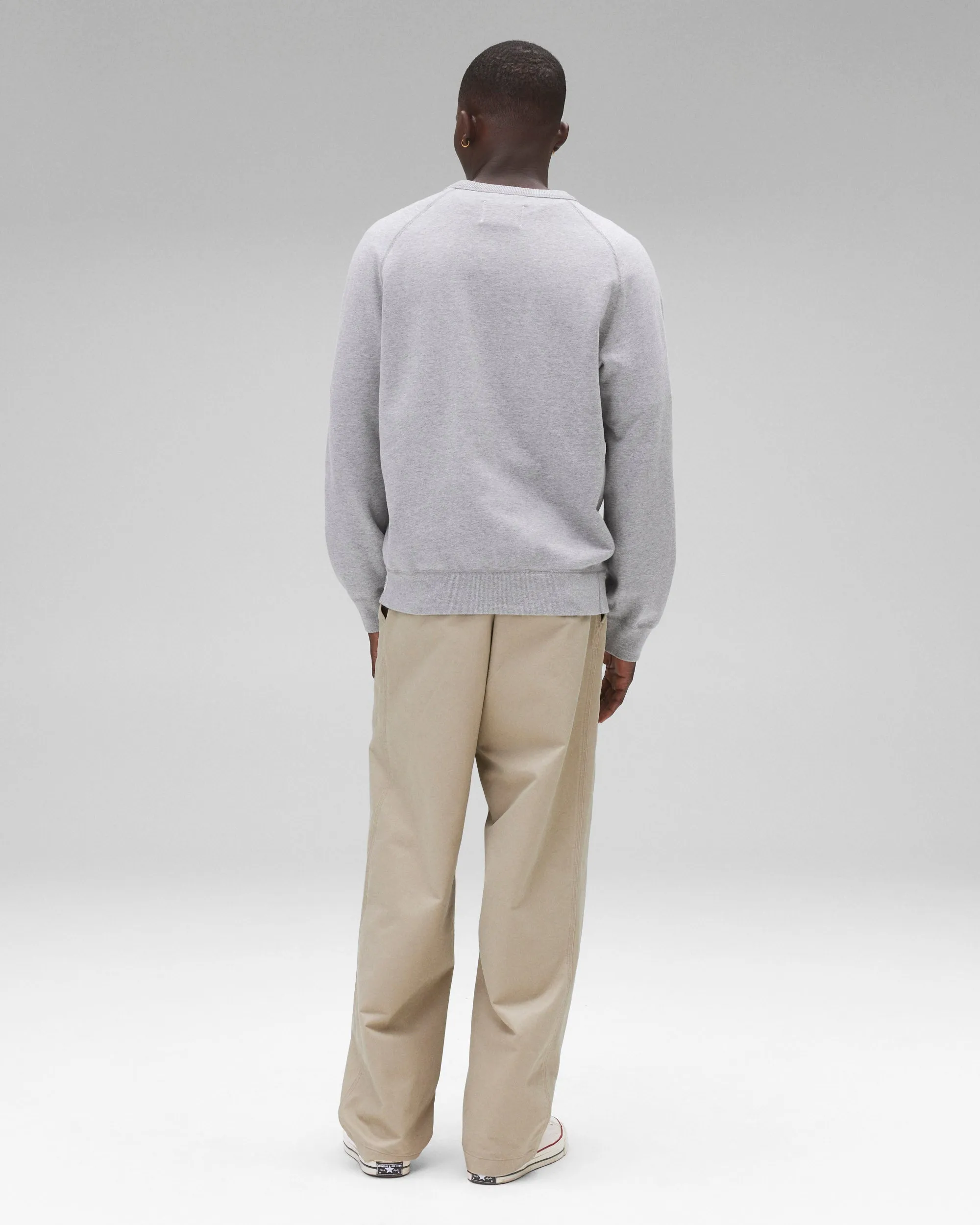 Midweight Terry Arch Logo Standard Crewneck sold by Reigning Champ product image thumbnail 5