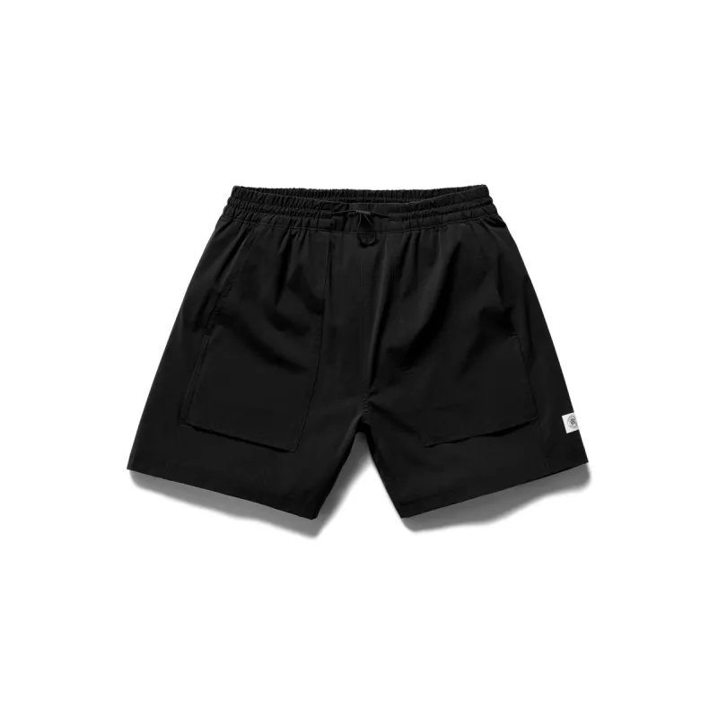 Stretch Nylon Utility Short 6" sold by Reigning Champ