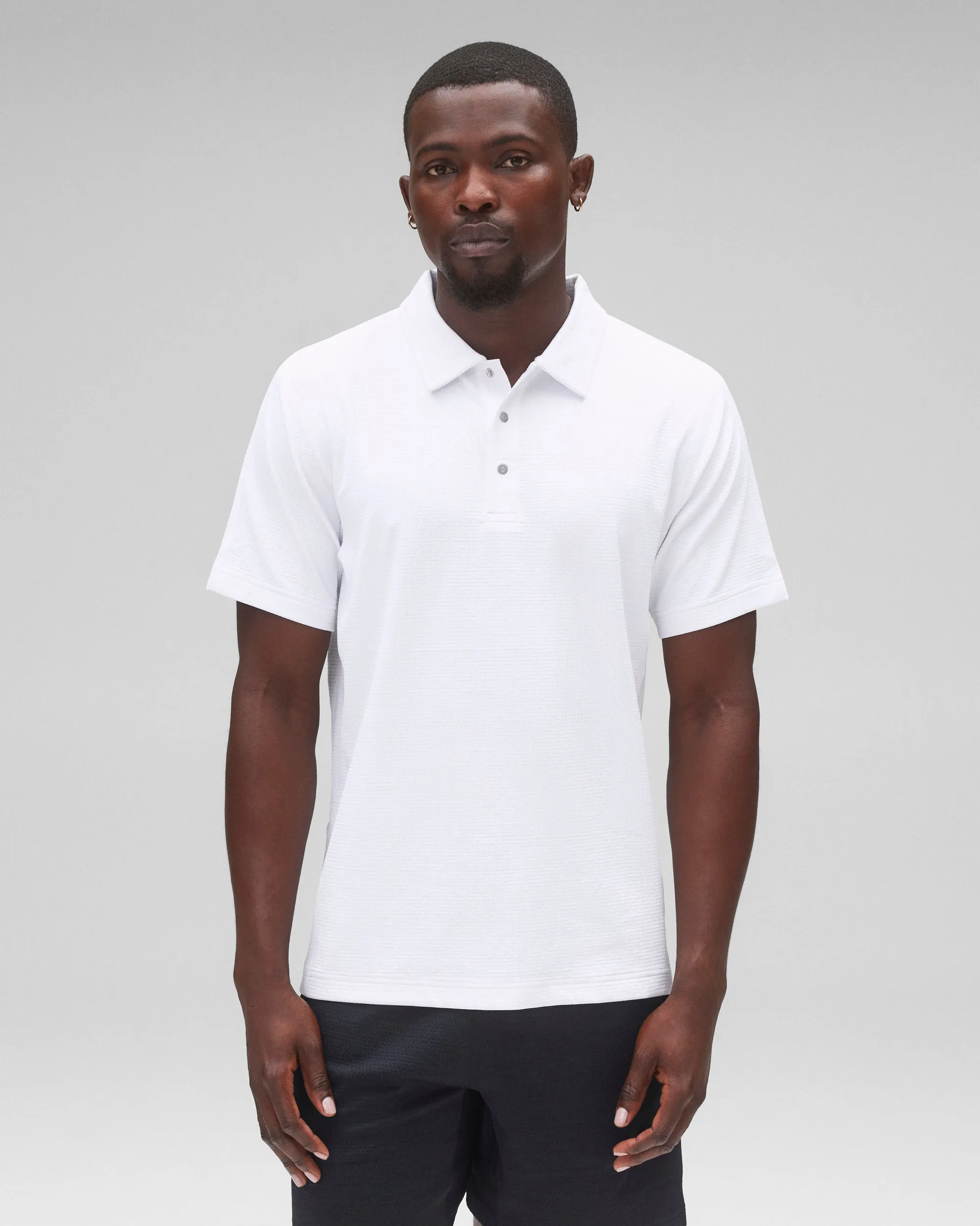 Solotex Mesh Tiebreak Polo sold by Reigning Champ product image thumbnail 2