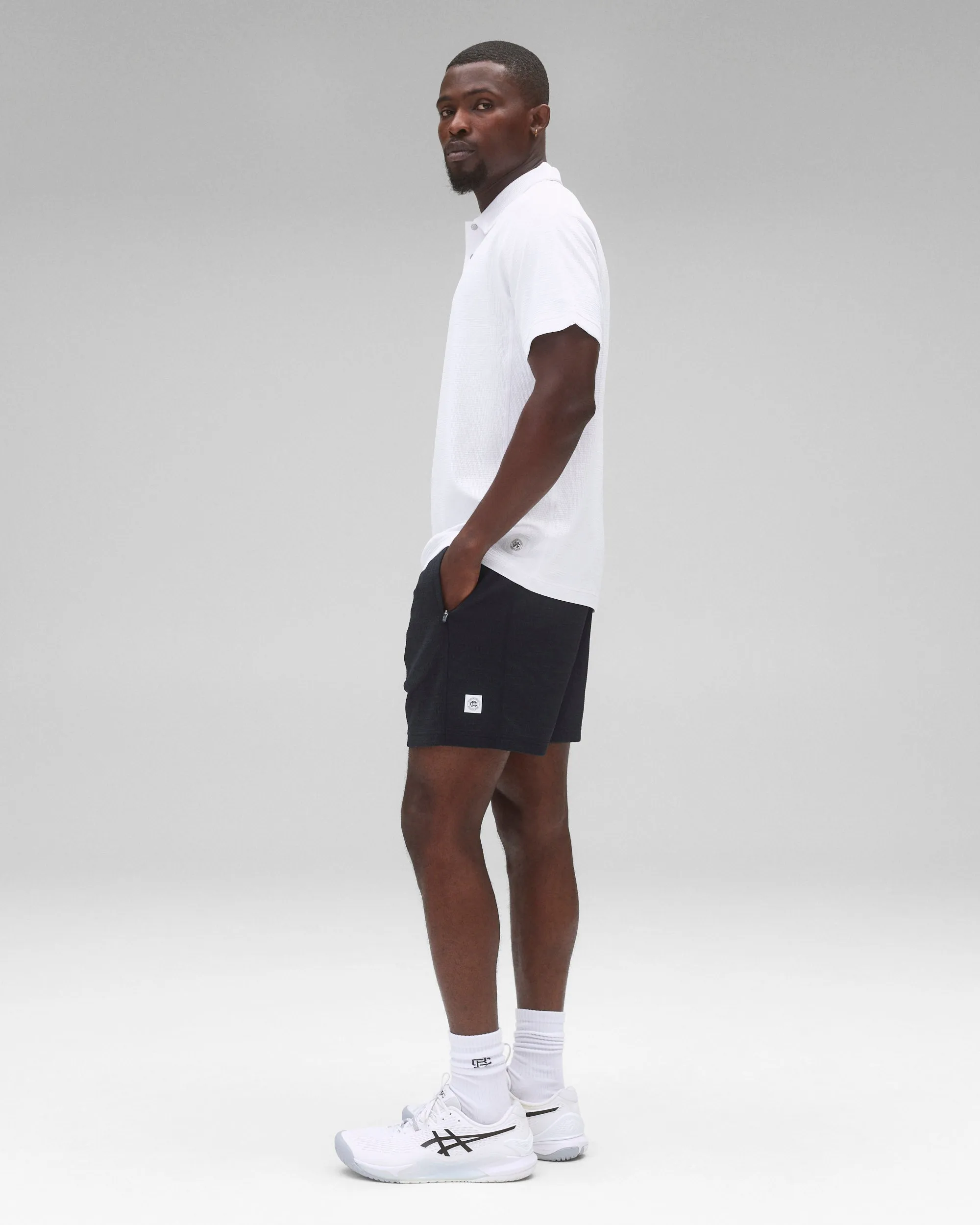 Solotex Mesh Tiebreak Polo sold by Reigning Champ product image thumbnail 4
