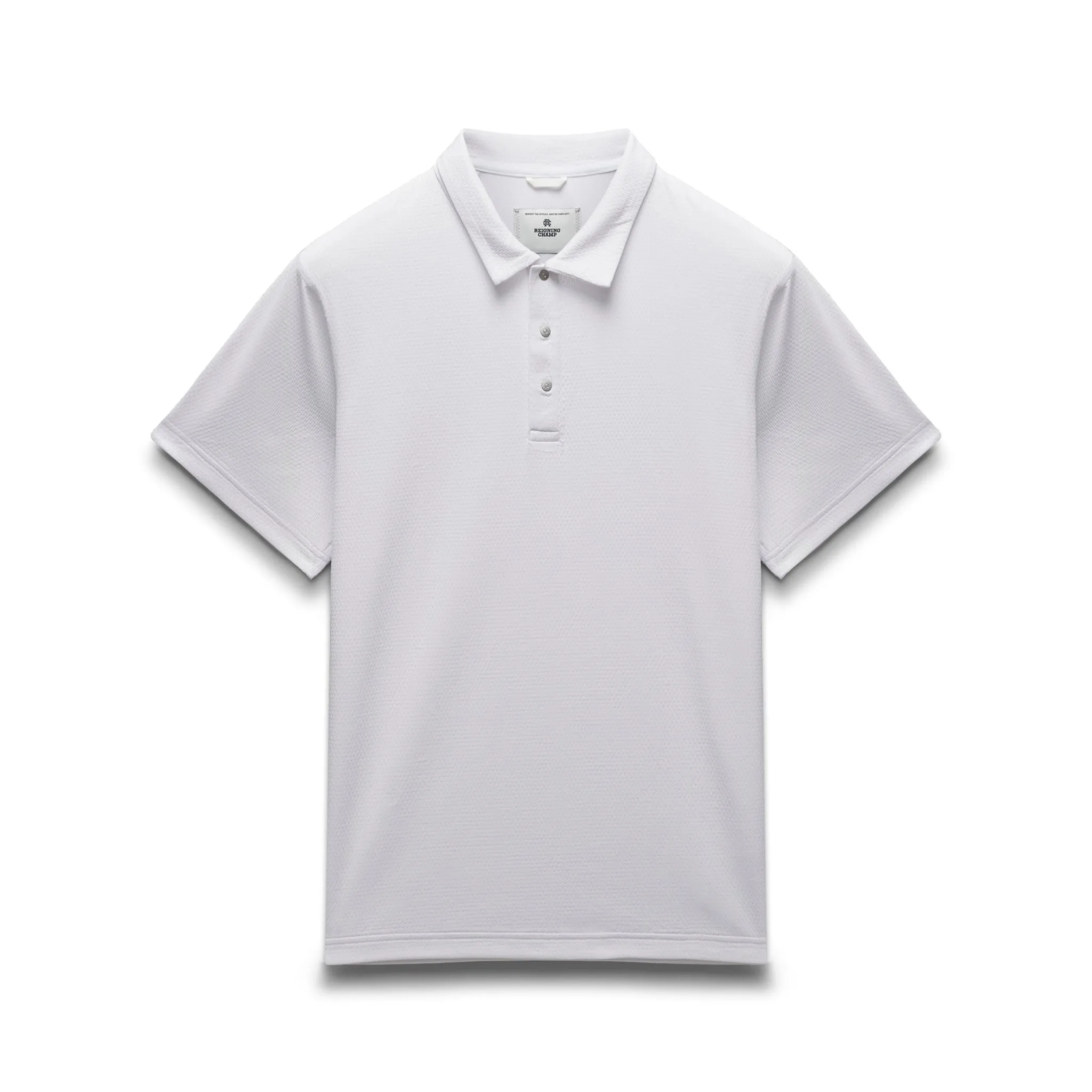 Solotex Mesh Tiebreak Polo sold by Reigning Champ