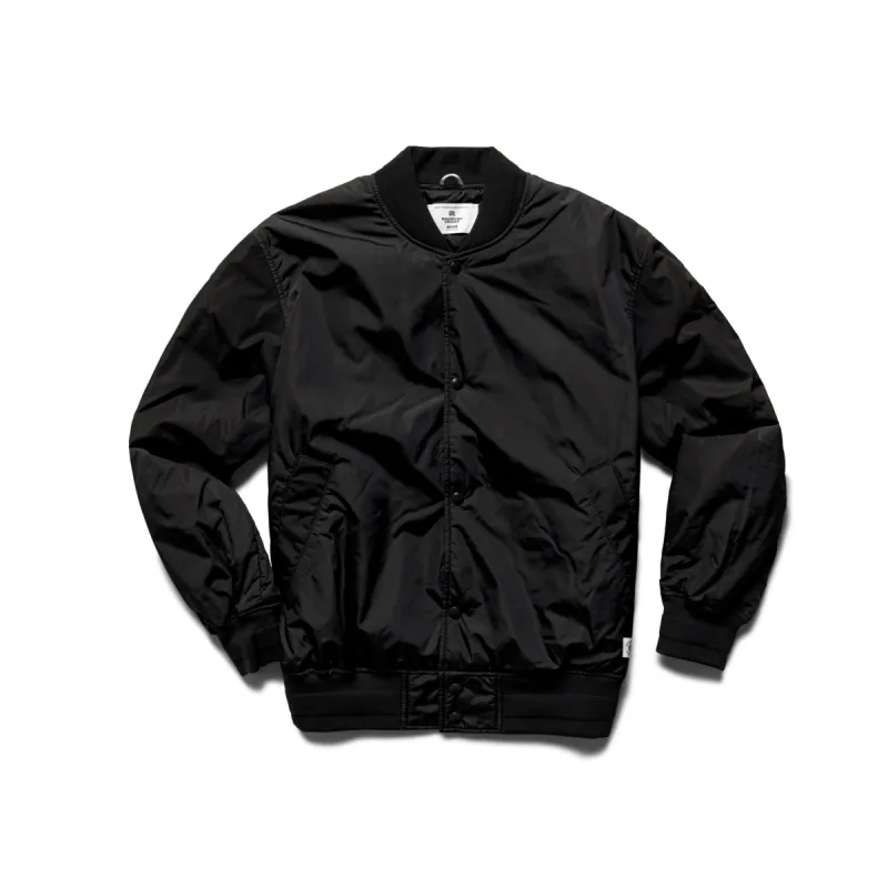 Econyl Satin Nylon Stadium Jacket - Vault sold by Reigning Champ