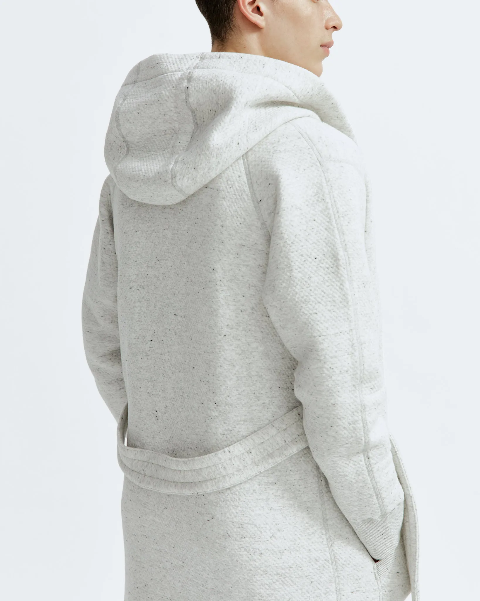 Cabin Fleece Hooded Robe sold by Reigning Champ product image thumbnail 5