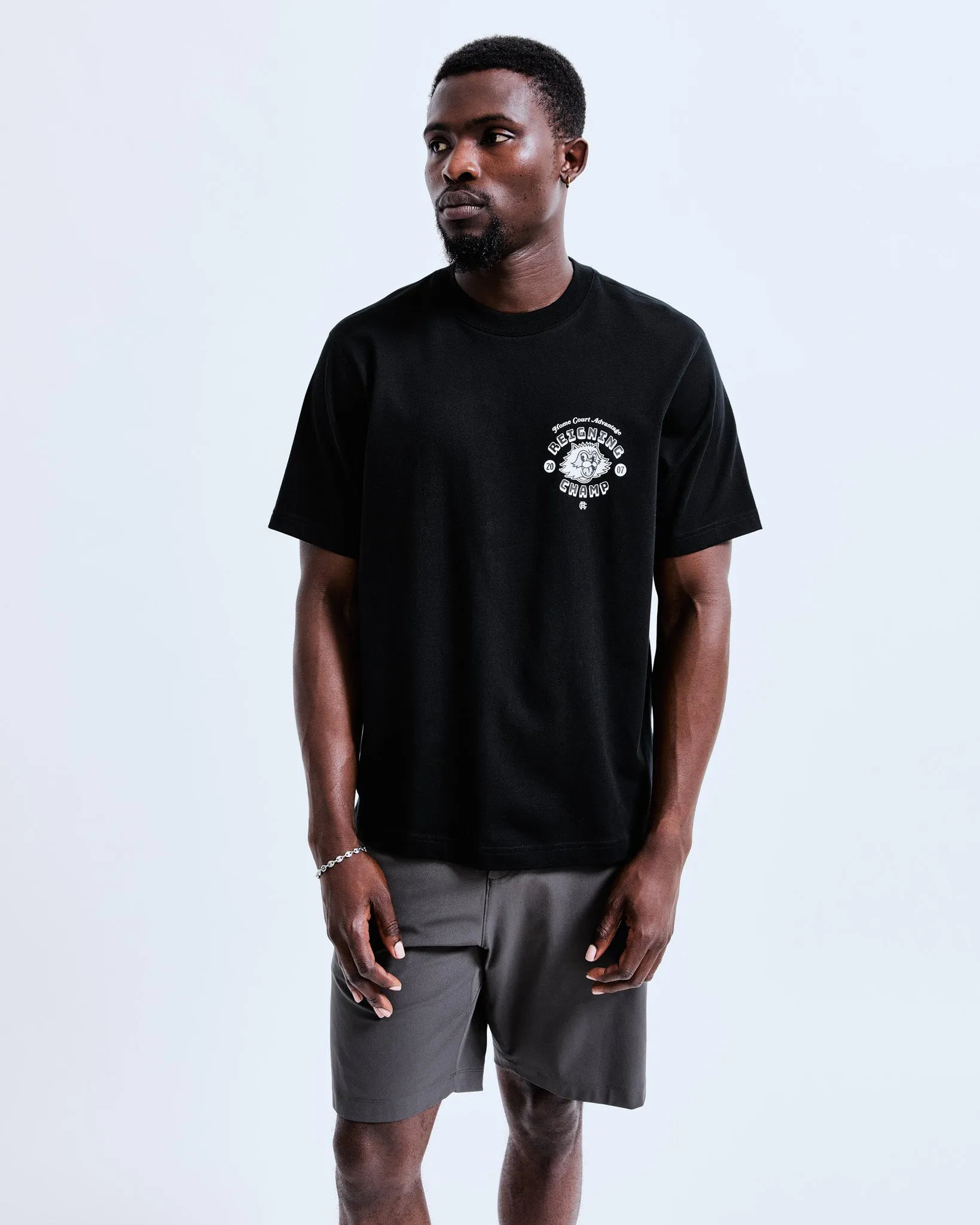 Reigning Champ Midweight Jersey Raccoon T-Shirt | Parallel