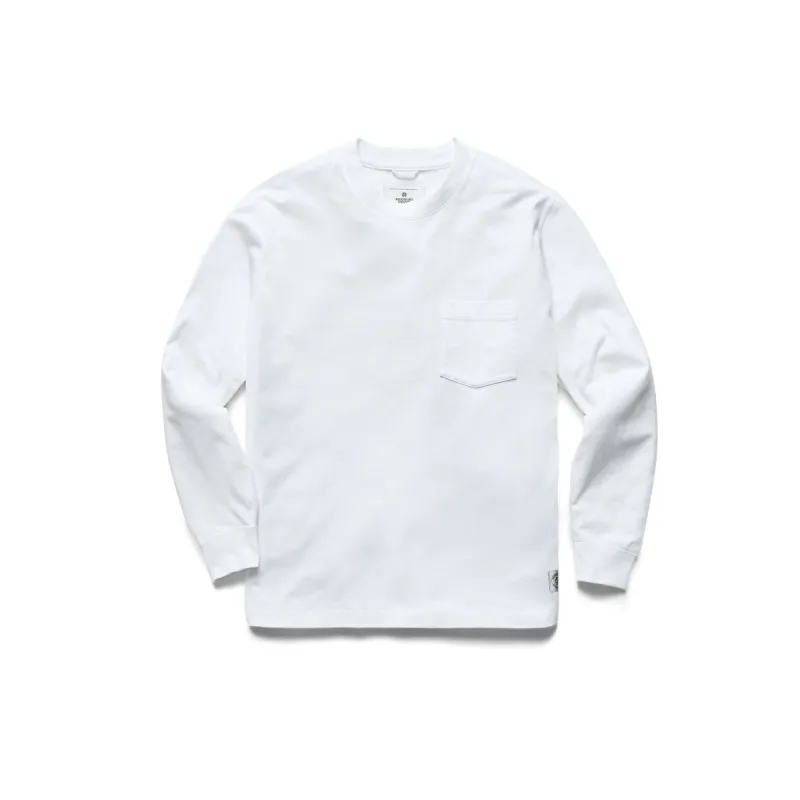 Midweight Jersey Standard Pocket Long Sleeve sold by Reigning Champ