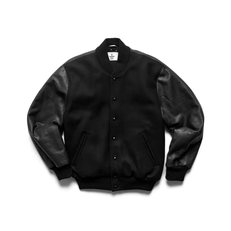 Melton Wool Varsity Jacket sold by Reigning Champ