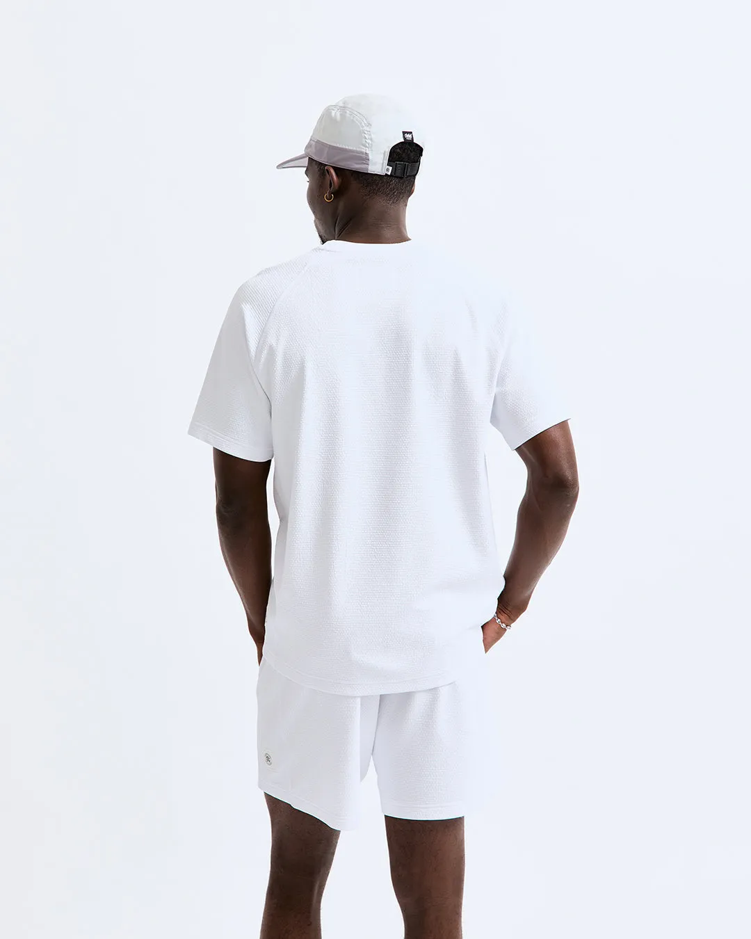 Solotex Mesh Tiebreak Standard T-Shirt - Vault sold by Reigning Champ product image thumbnail 4