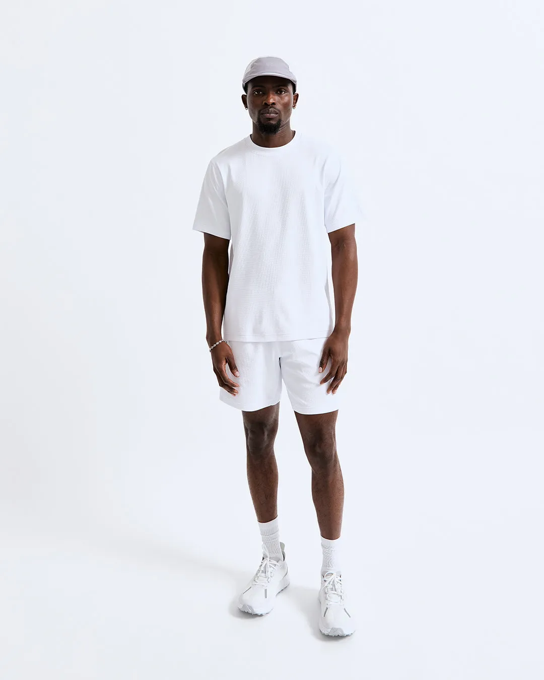 Solotex Mesh Tiebreak Standard T-Shirt - Vault sold by Reigning Champ product image thumbnail 5