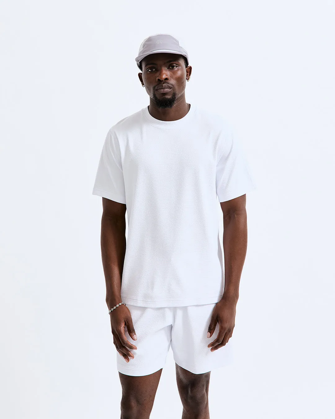 Solotex Mesh Tiebreak Standard T-Shirt - Vault sold by Reigning Champ product image thumbnail 2