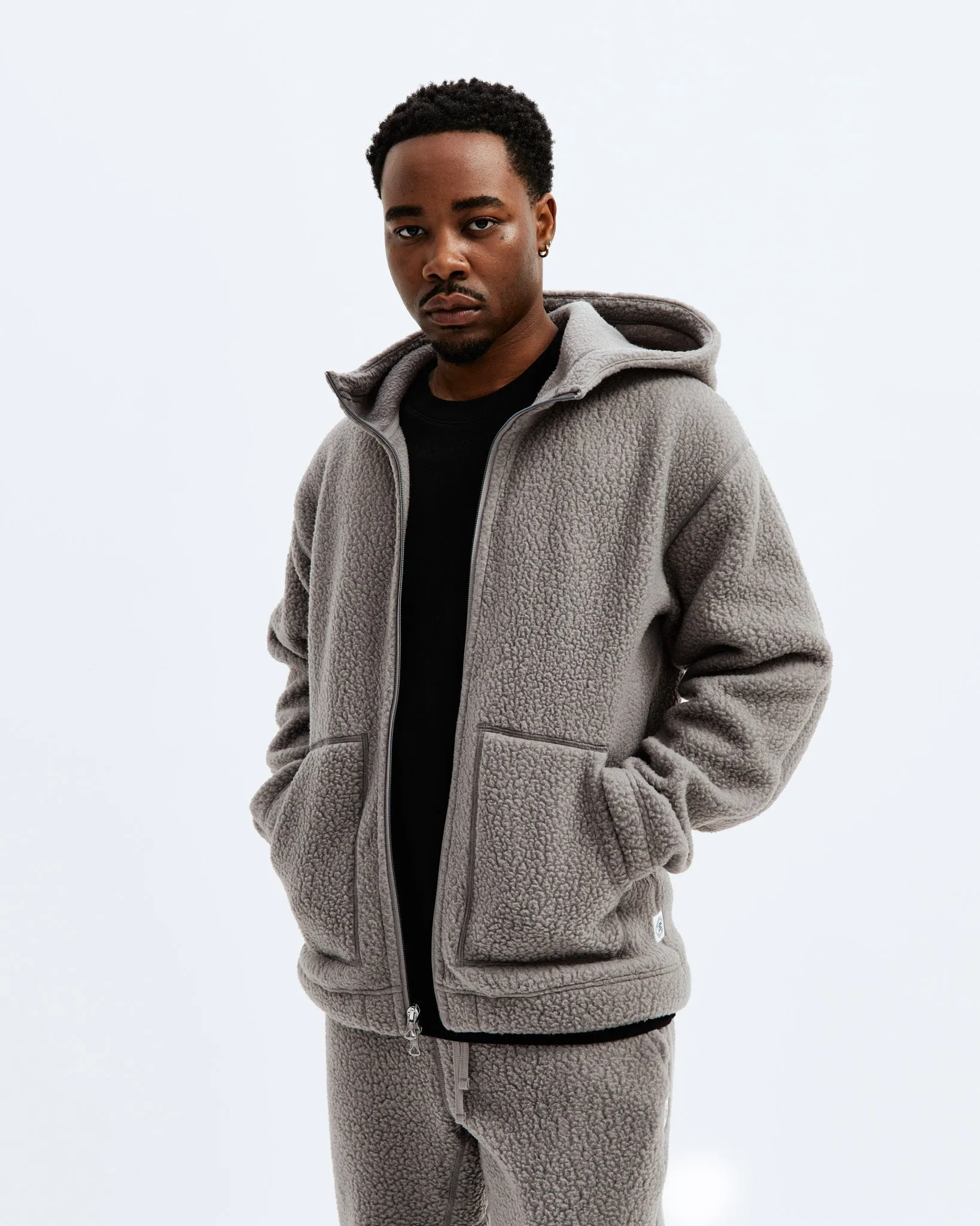 Polartec Thermal Pro Standard Zip Hoodie sold by Reigning Champ product image thumbnail 2