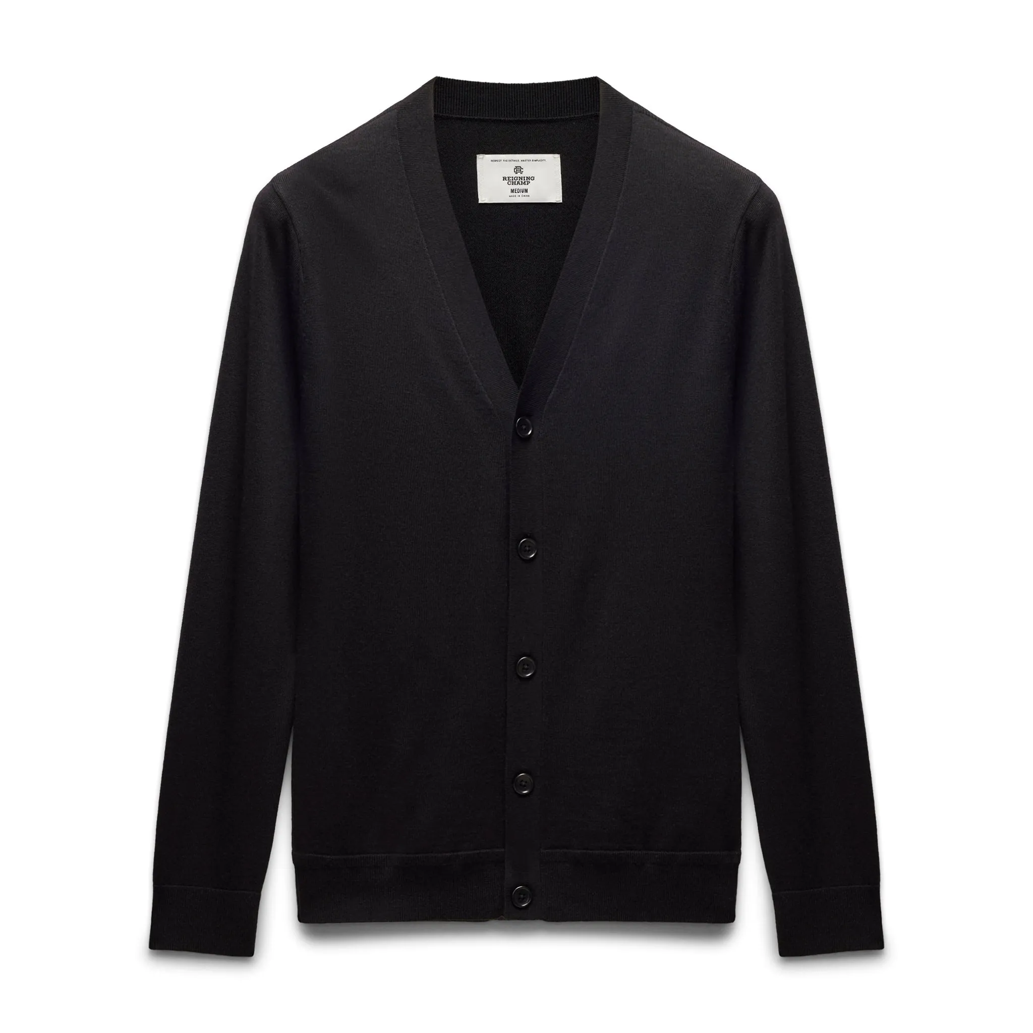 Lightweight Merino Harry Cardigan sold by Reigning Champ