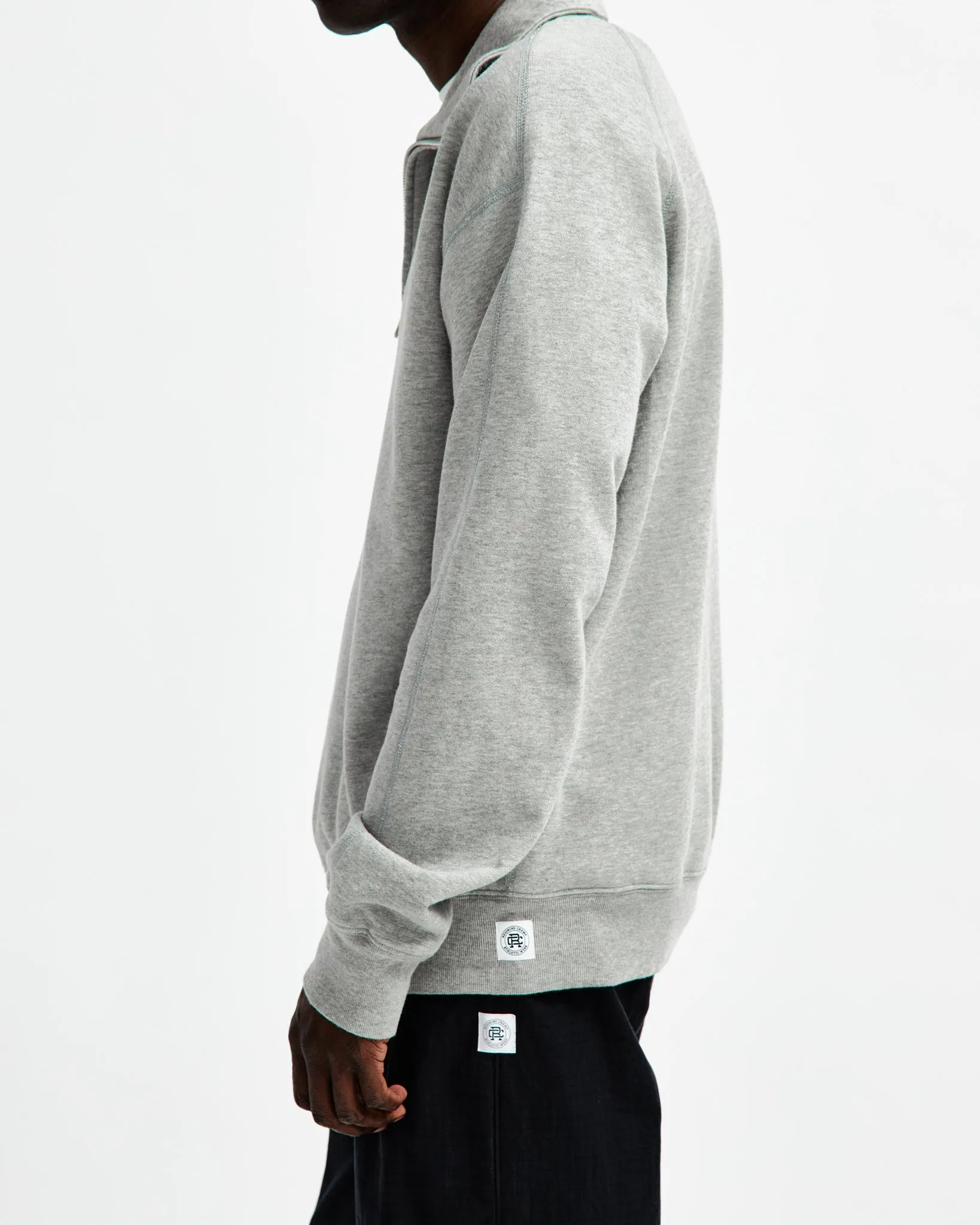 Lightweight Terry Quarter Zip - Vault sold by Reigning Champ product image thumbnail 3