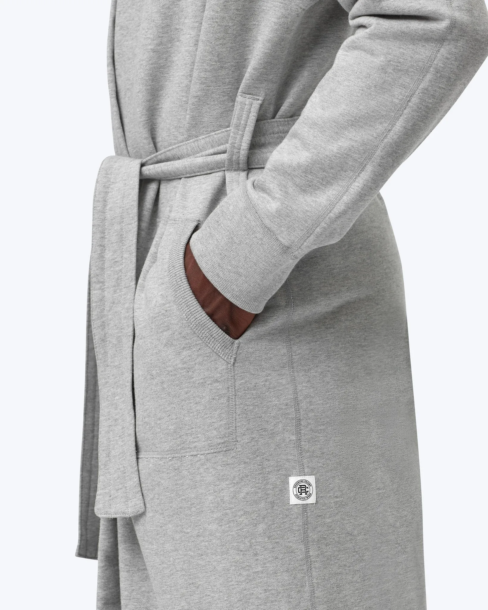 Midweight Terry Hooded Robe sold by Reigning Champ product image thumbnail 3