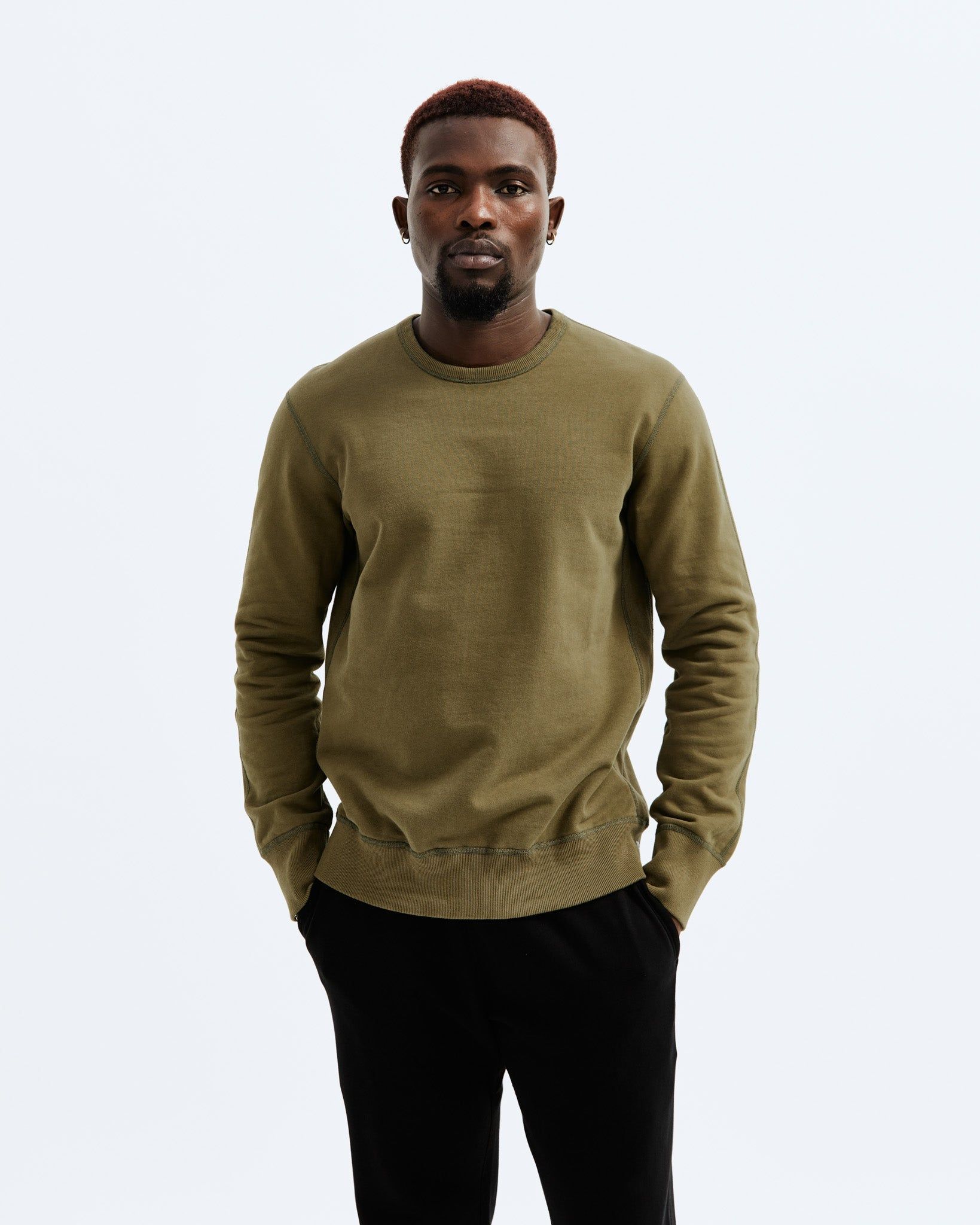 Midweight Terry Crewneck sold by Reigning Champ product image thumbnail 2