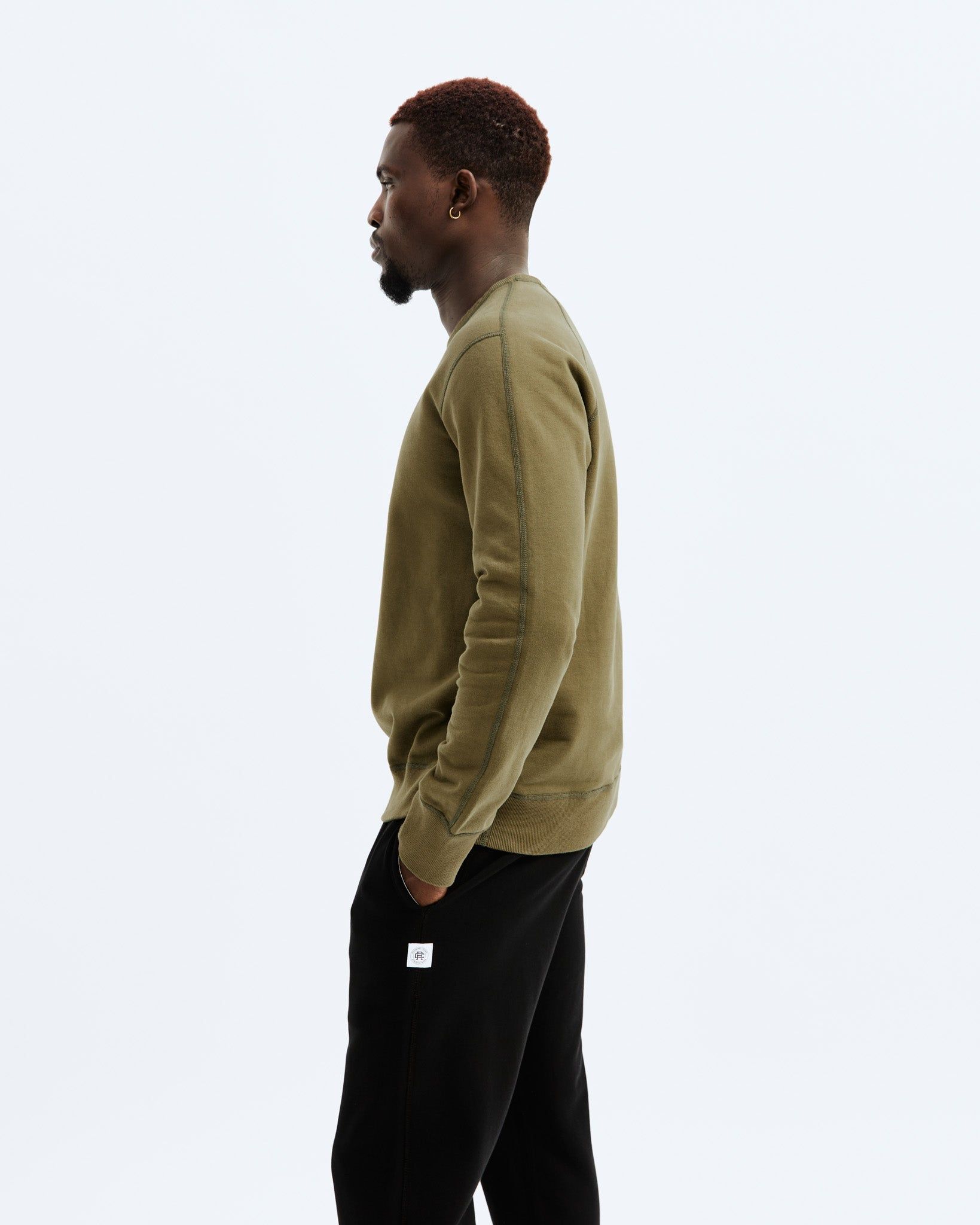 Midweight Terry Crewneck sold by Reigning Champ product image thumbnail 3