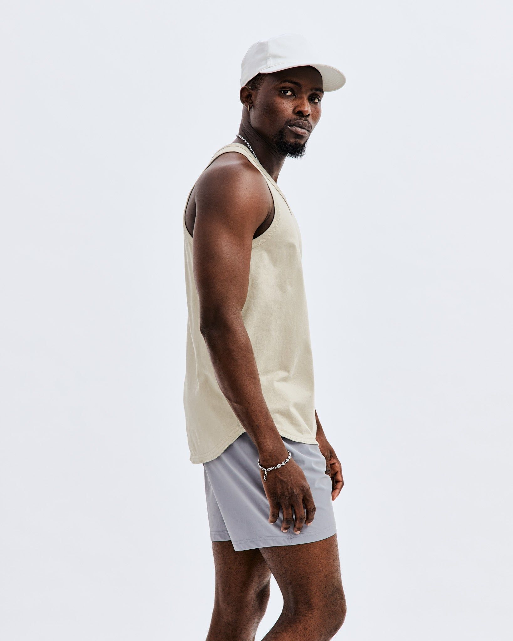 Lightweight Jersey Tank Top sold by Reigning Champ product image thumbnail 4