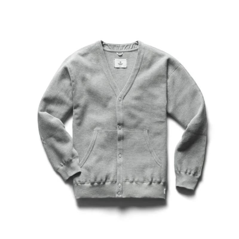 Flatback Thermal Cardigan sold by Reigning Champ