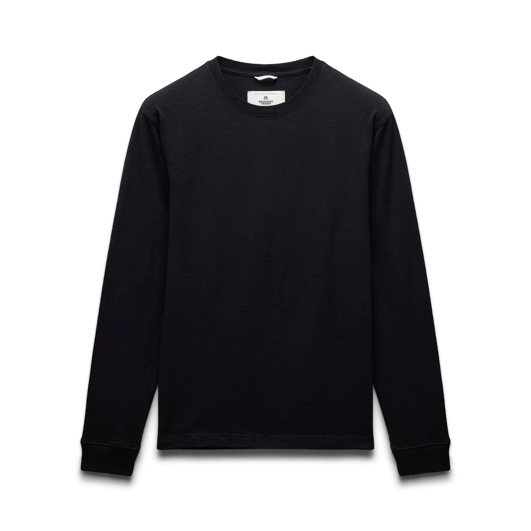 Slub Jersey Long Sleeve - Vault sold by Reigning Champ