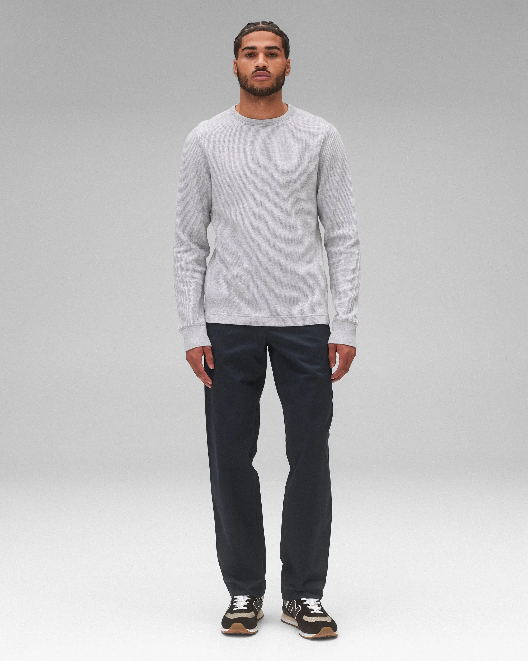 Lightweight Waffle Standard Long Sleeve sold by Reigning Champ product image thumbnail 3