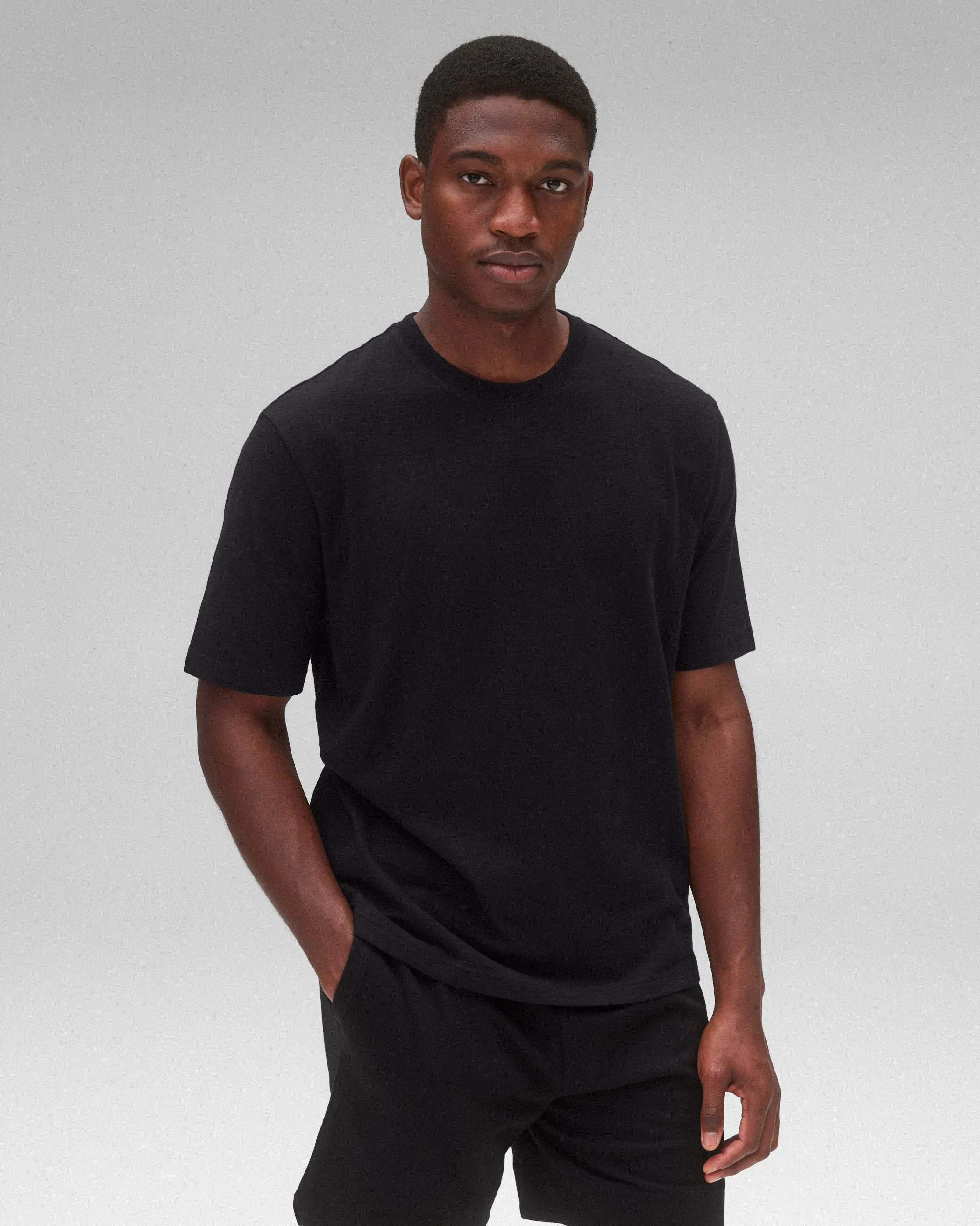 Slub Jersey T-Shirt - Vault sold by Reigning Champ product image thumbnail 2
