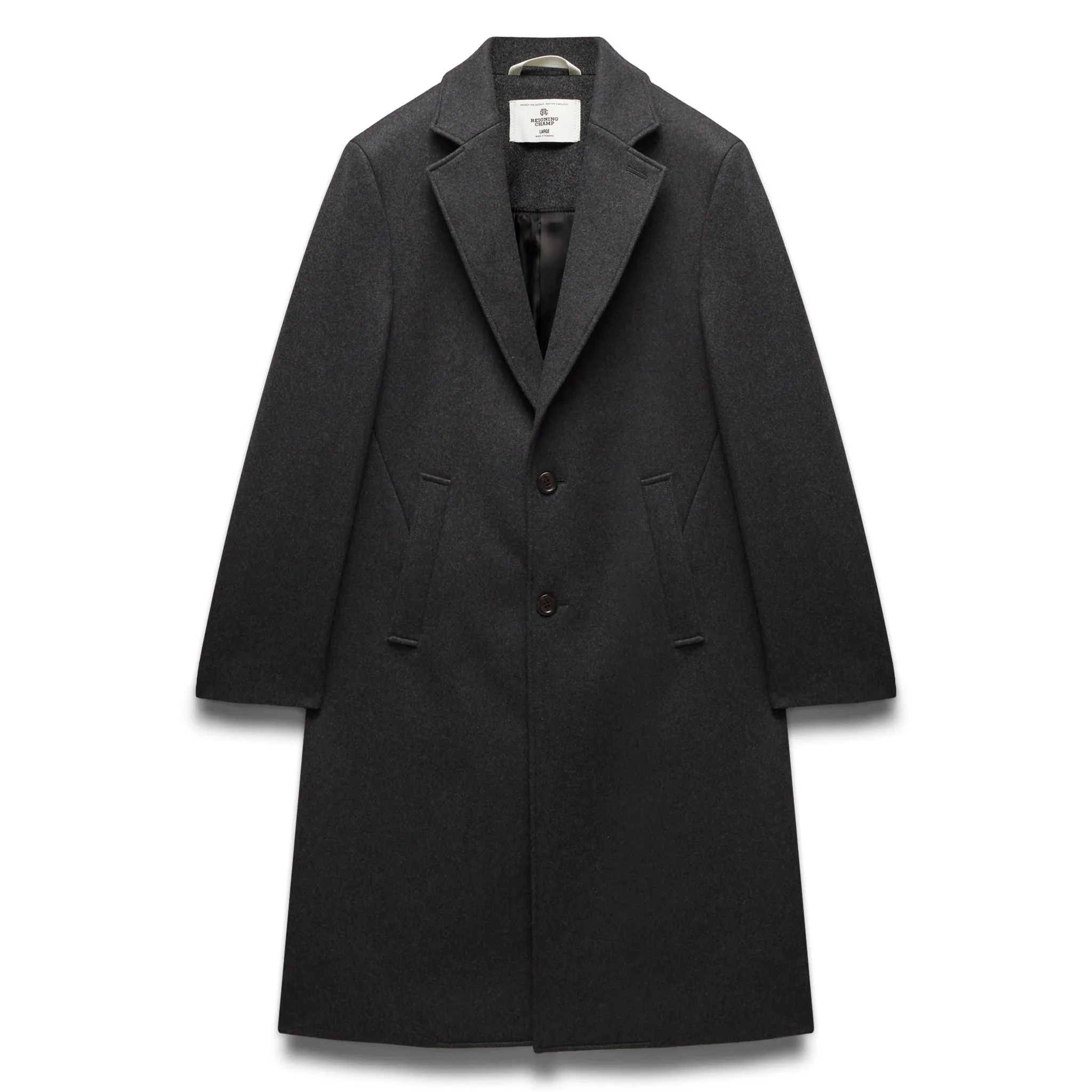 Wool Cashmere Maestro Coat sold by Reigning Champ