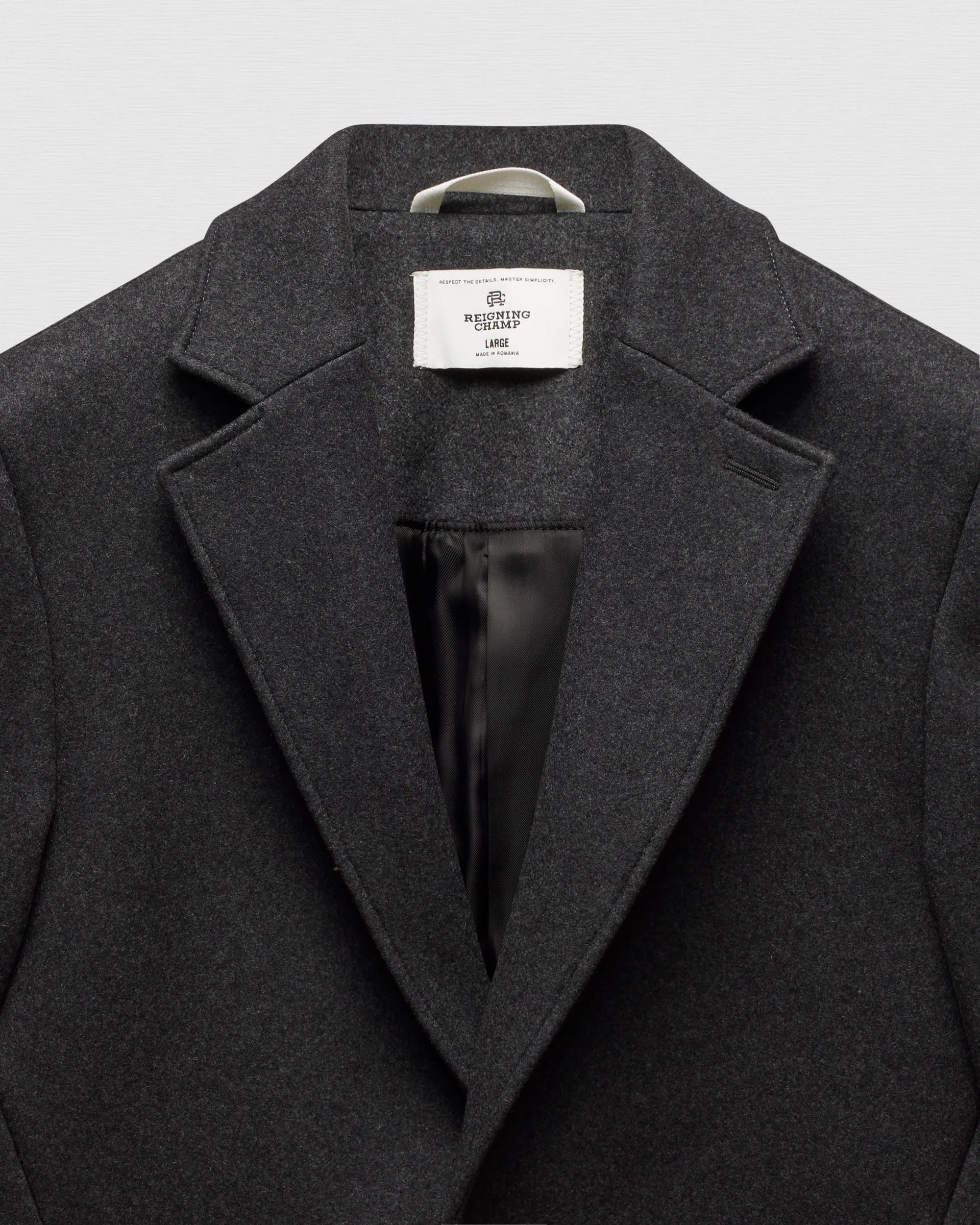 Wool Cashmere Maestro Coat sold by Reigning Champ product image thumbnail 4