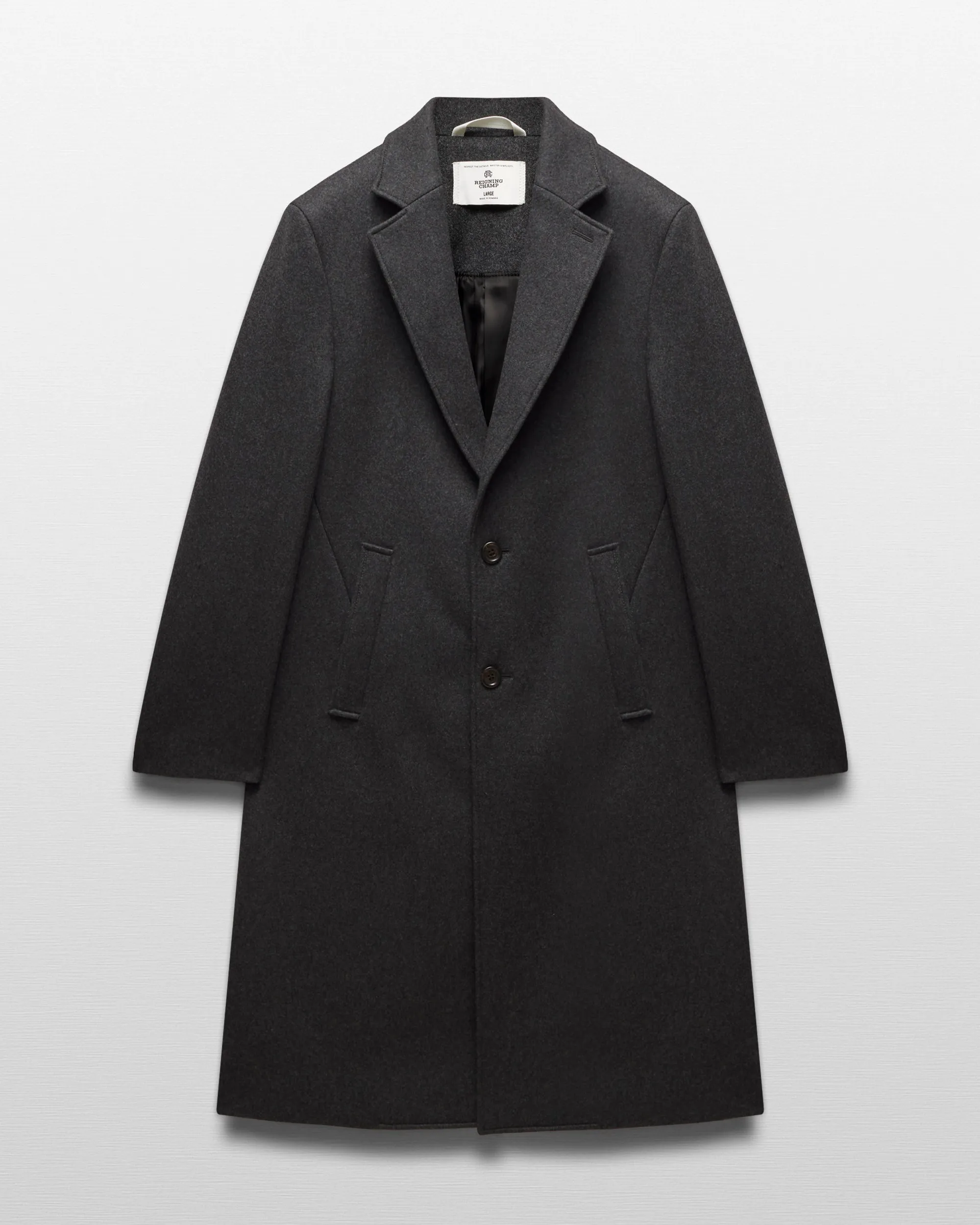 Wool Cashmere Maestro Coat sold by Reigning Champ product image thumbnail 2
