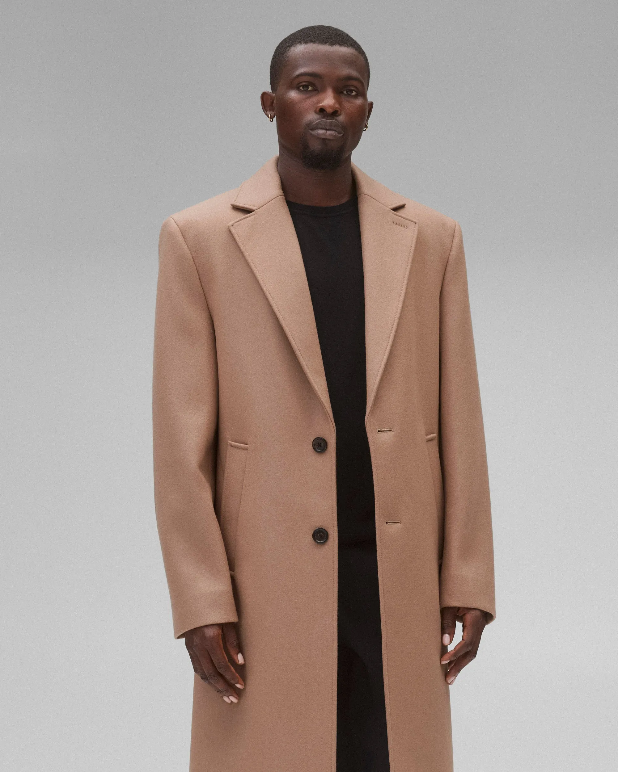 Wool Cashmere Maestro Coat sold by Reigning Champ product image thumbnail 3