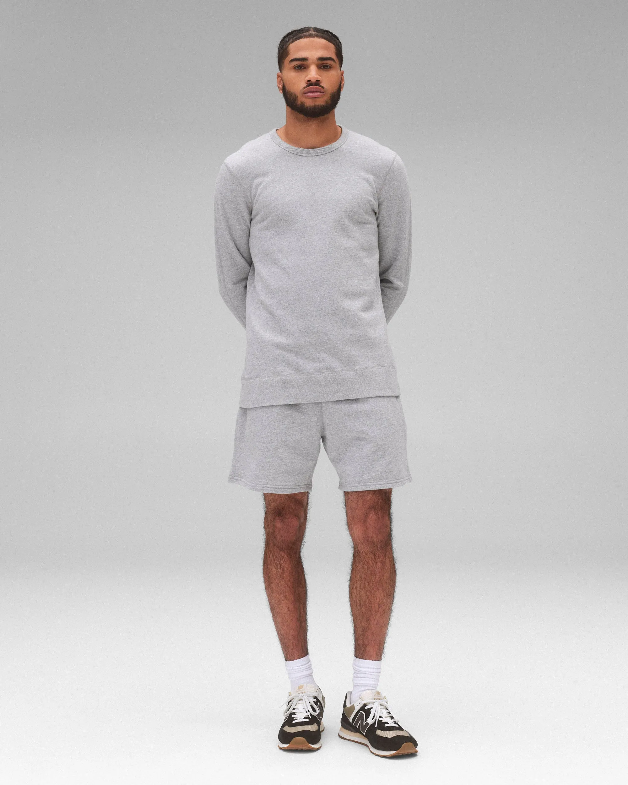 Midweight Terry Slim Crewneck sold by Reigning Champ product image thumbnail 3