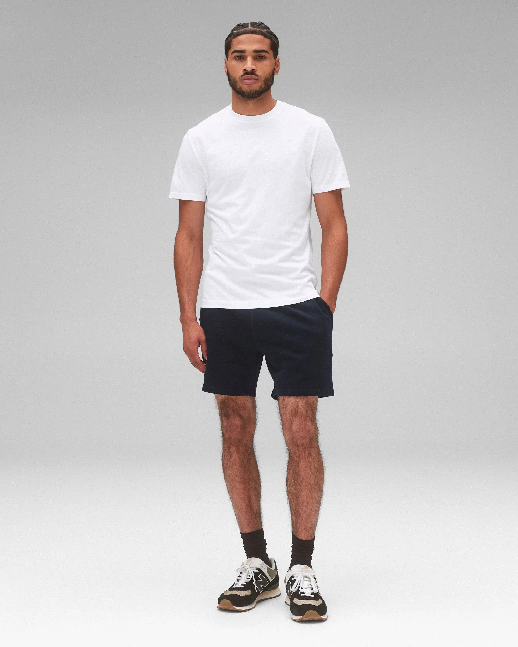 Supima Jersey Pennant T-Shirt sold by Reigning Champ product image thumbnail 3