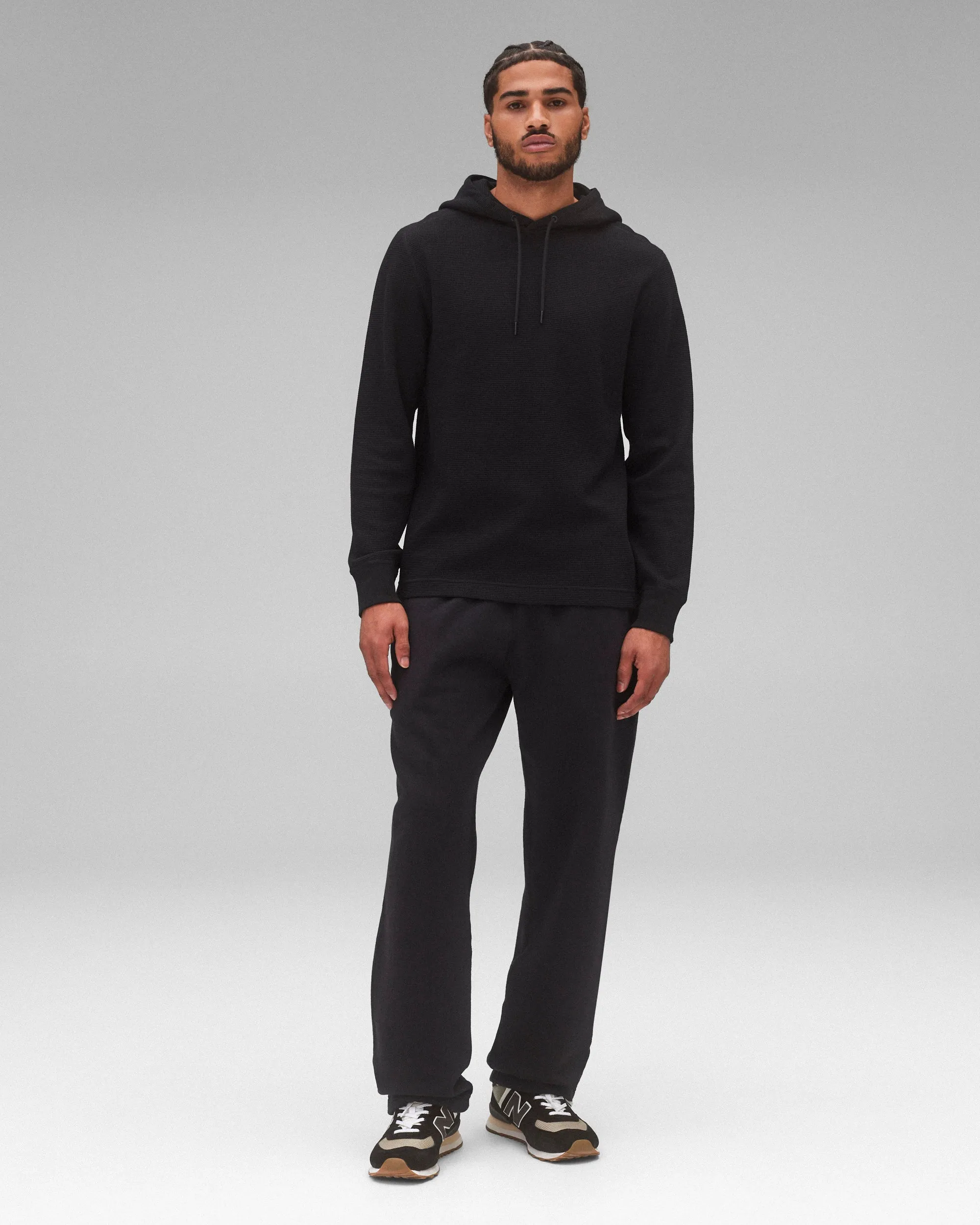Lightweight Waffle Standard Hoodie sold by Reigning Champ product image thumbnail 3