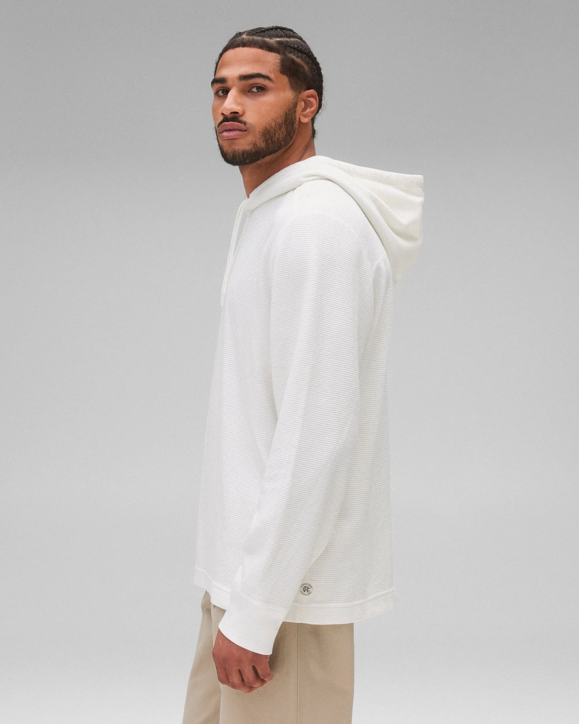 Lightweight Waffle Standard Hoodie sold by Reigning Champ product image thumbnail 4