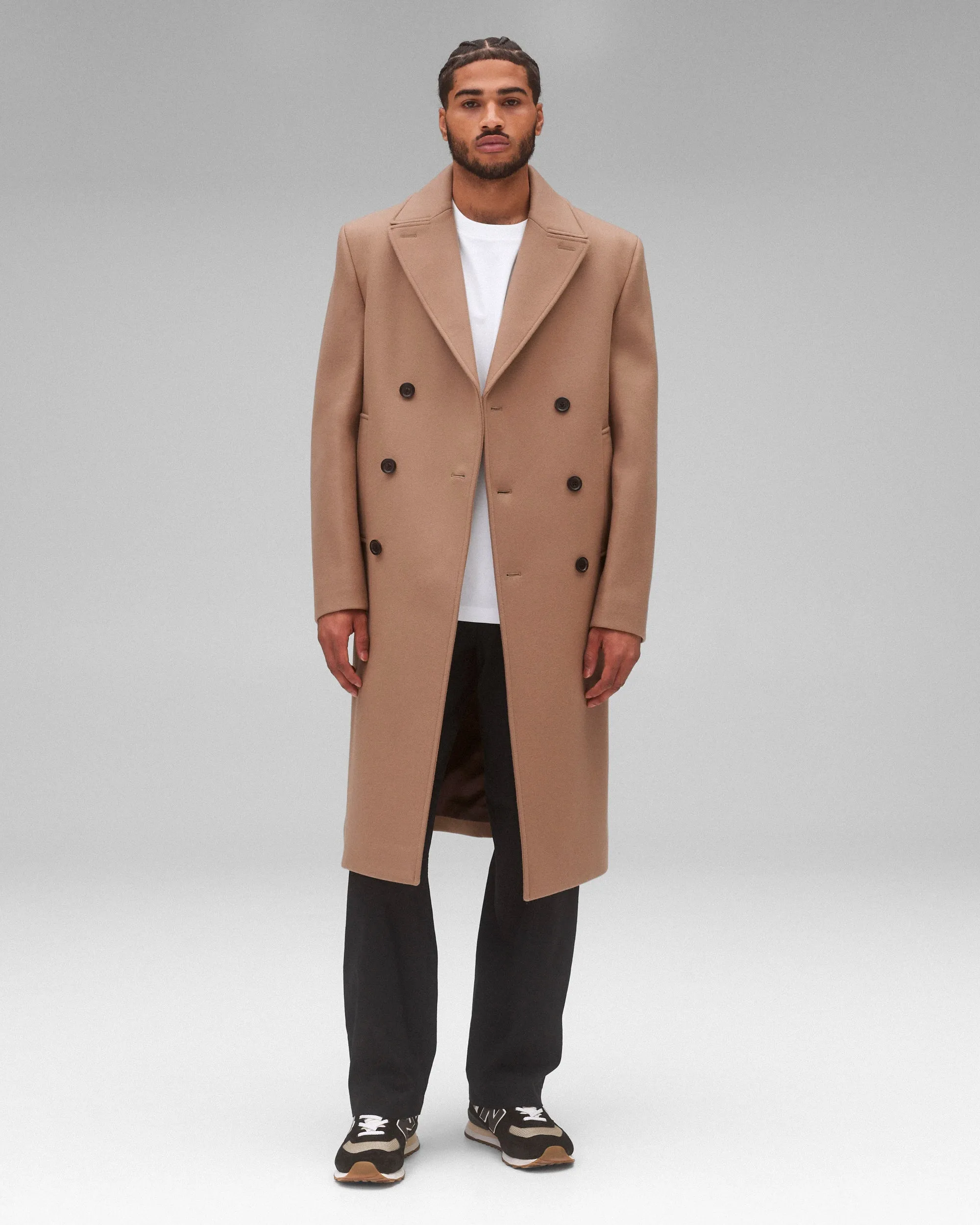 Wool Cashmere Polo Coat sold by Reigning Champ product image thumbnail 2