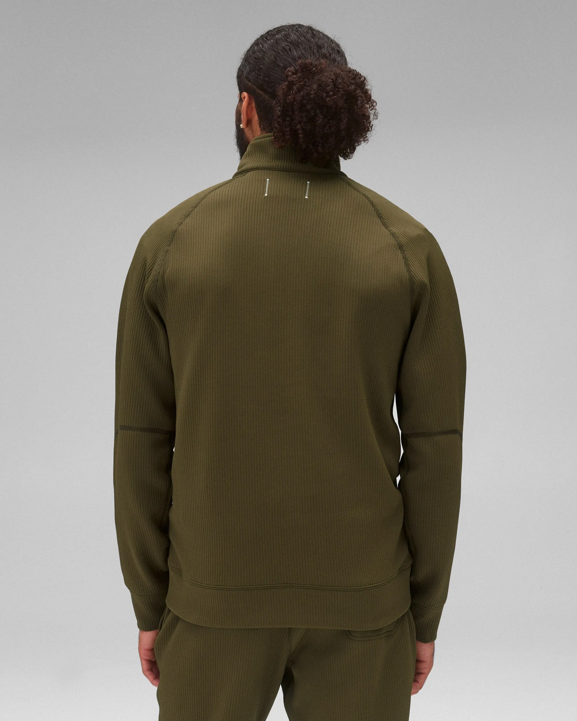 Double Knit Rally Slim Quarter Zip sold by Reigning Champ product image thumbnail 5