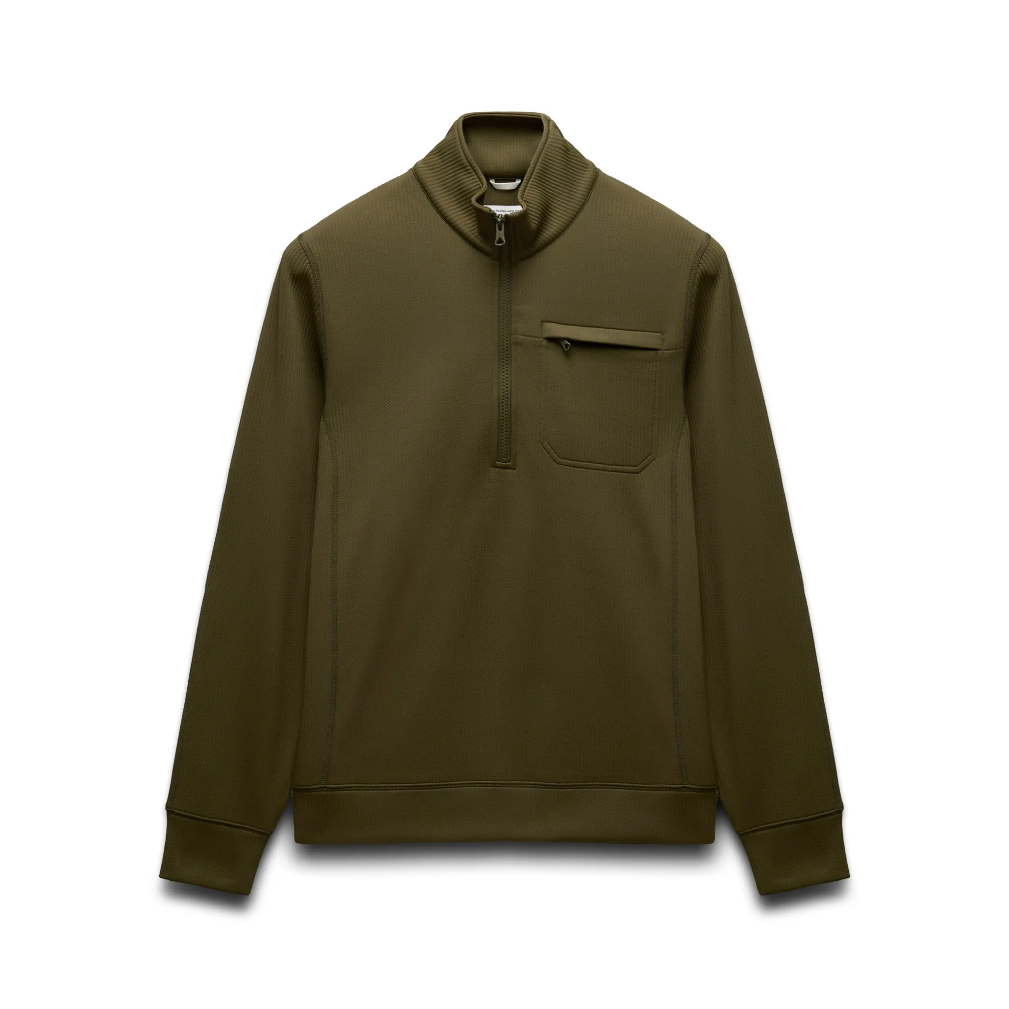 Double Knit Rally Slim Quarter Zip sold by Reigning Champ