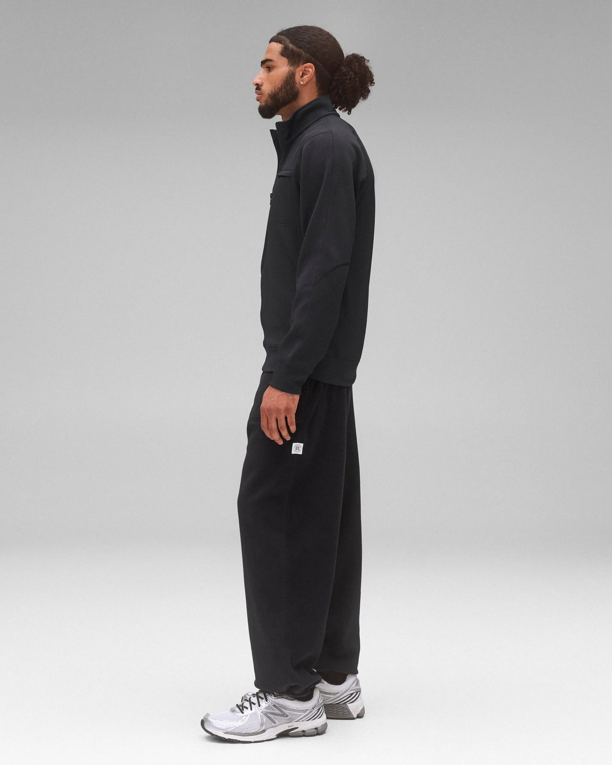 Double Knit Rally Slim Quarter Zip sold by Reigning Champ product image thumbnail 4