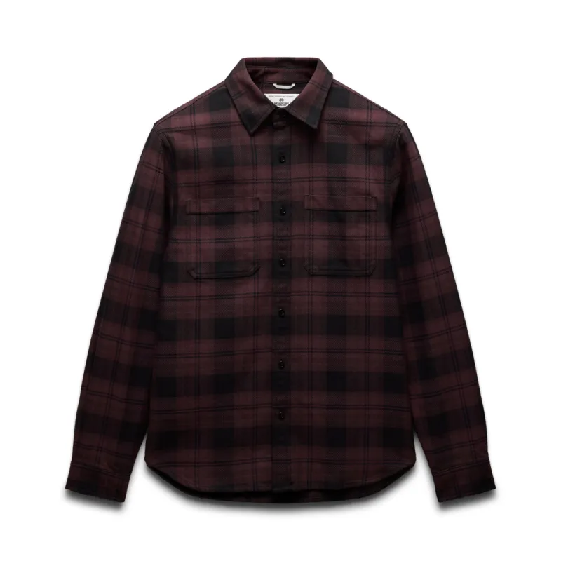 Cotton Plaid Union Shirt sold by Reigning Champ